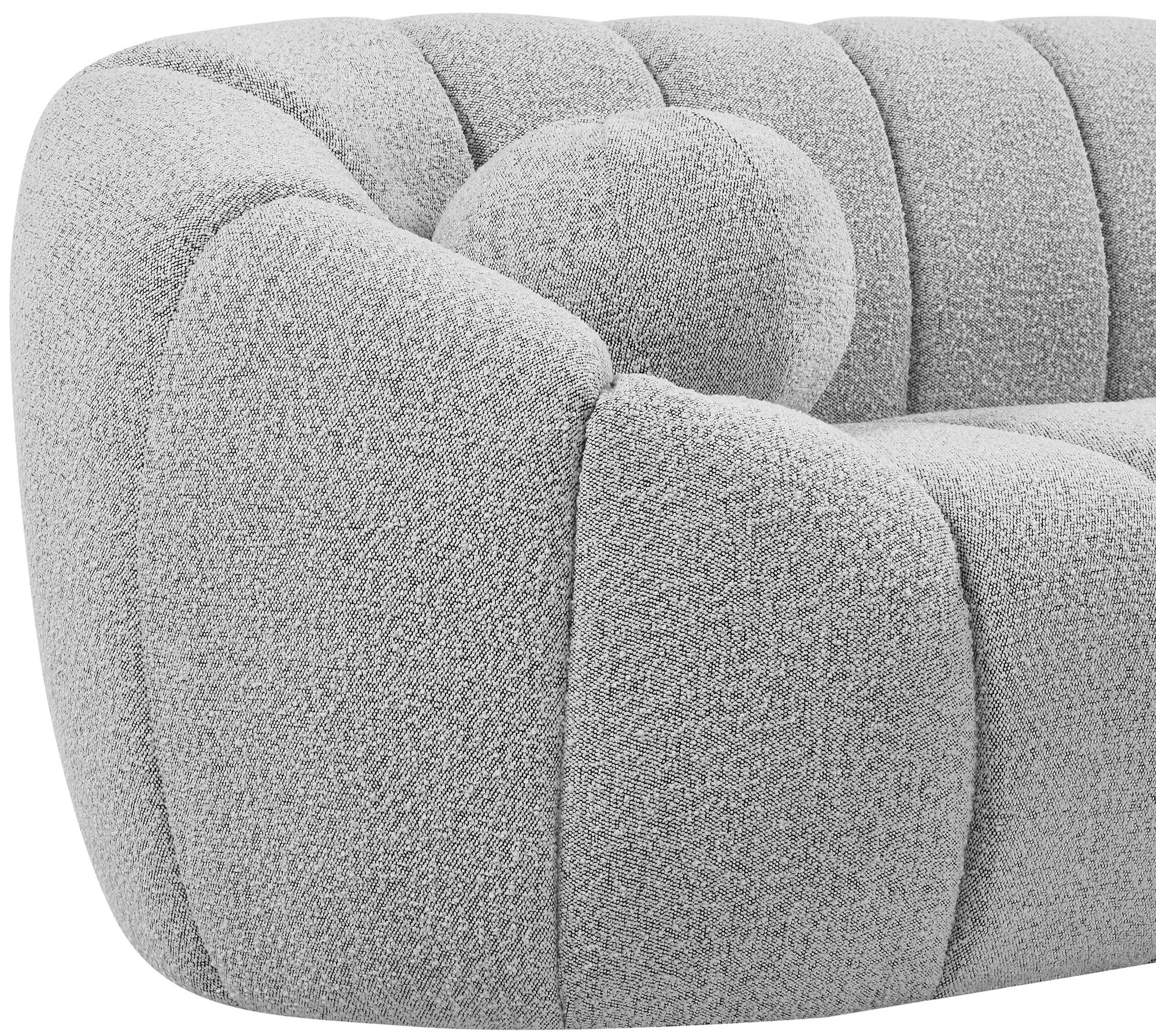 Elijah Boucle Fabric Loveseat