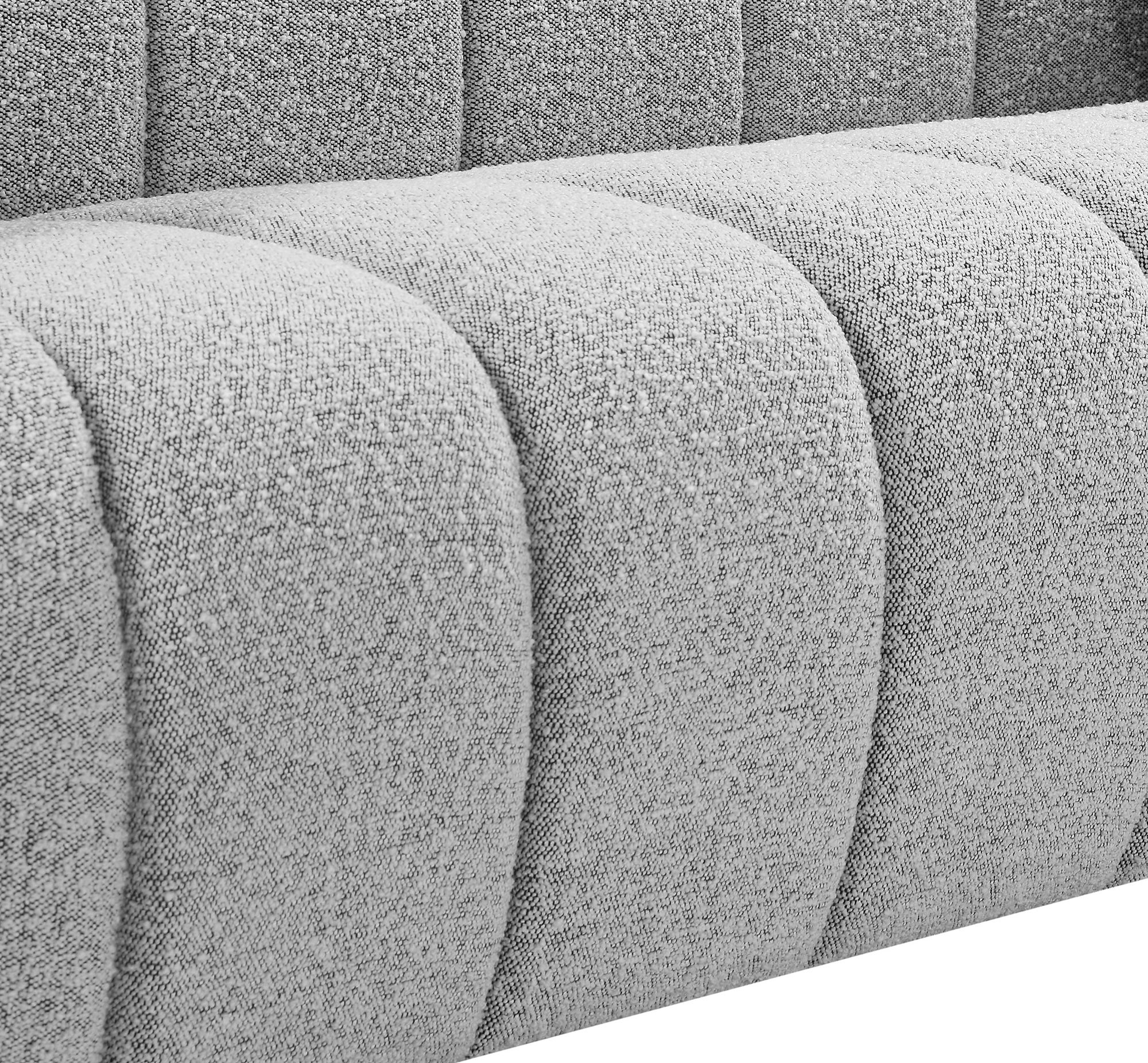 Elijah Boucle Fabric Loveseat