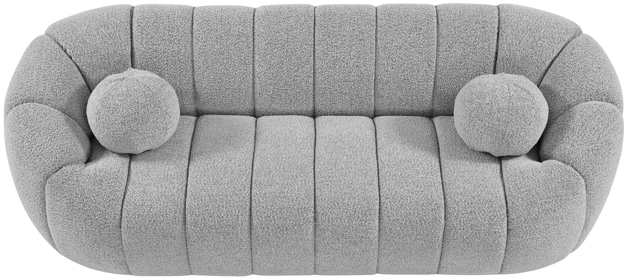 Elijah Boucle Fabric Sofa