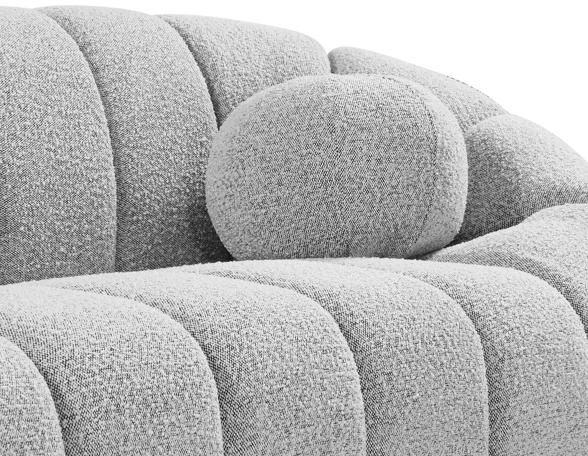 Elijah Boucle Fabric Sofa