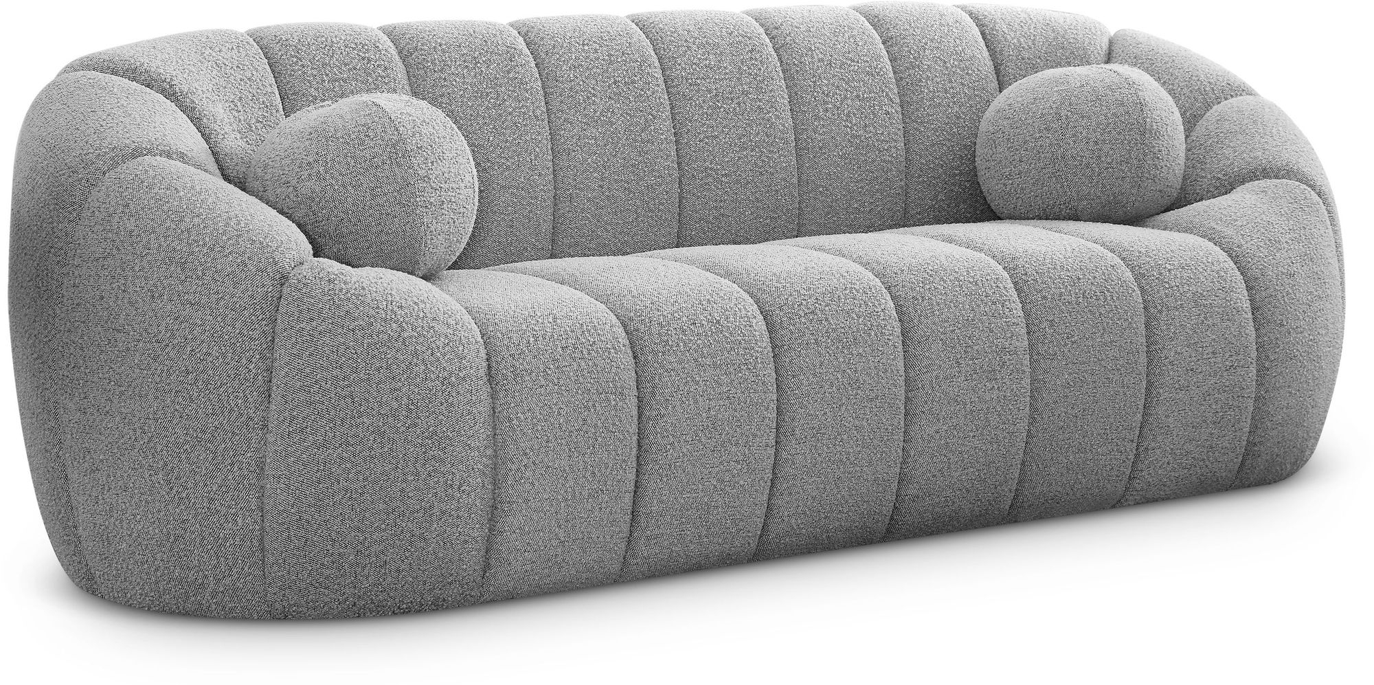 Elijah Boucle Fabric Sofa