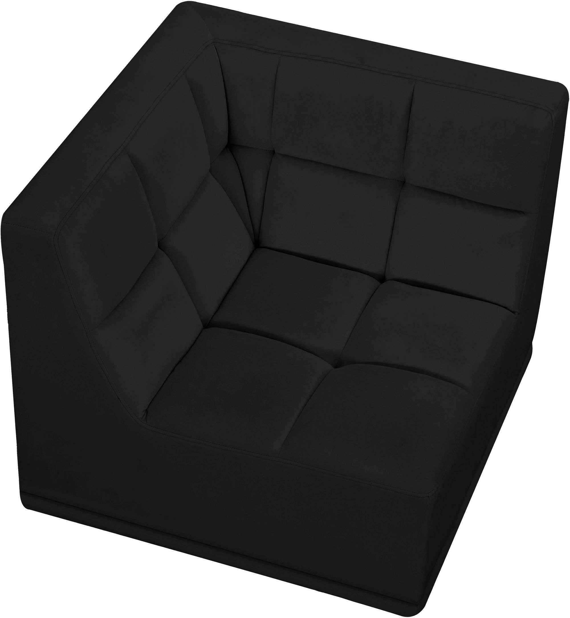 Relax Velvet Modular Corner Chair