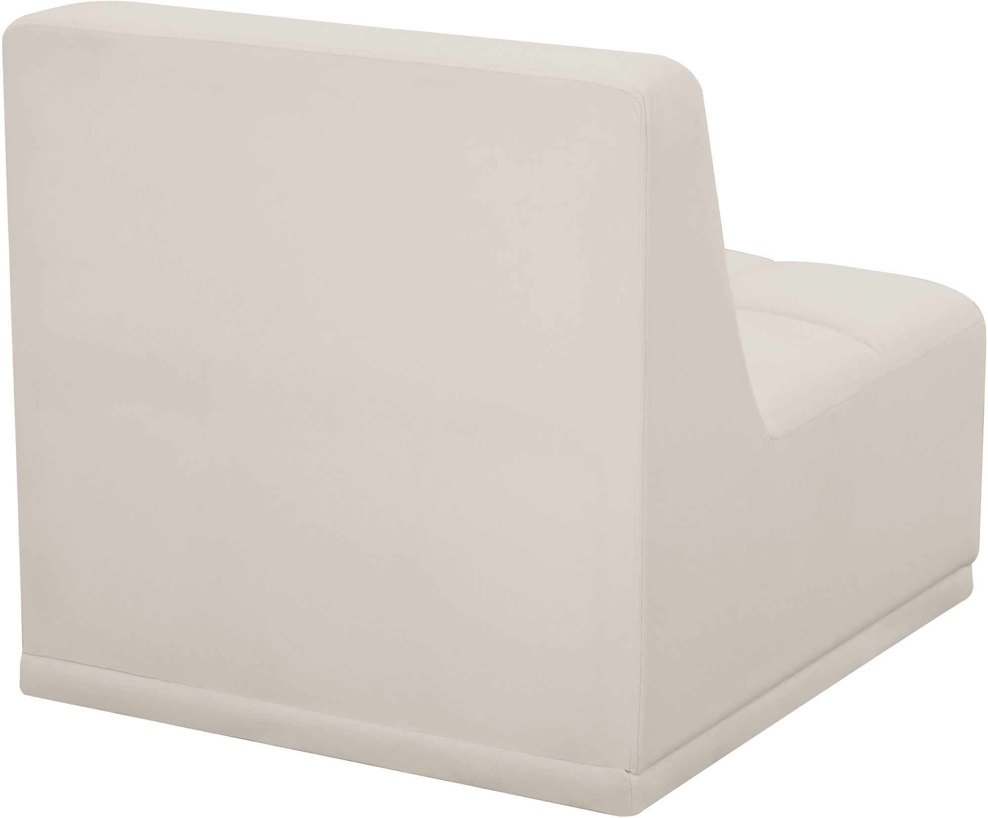Relax Velvet Modular Armless Chair