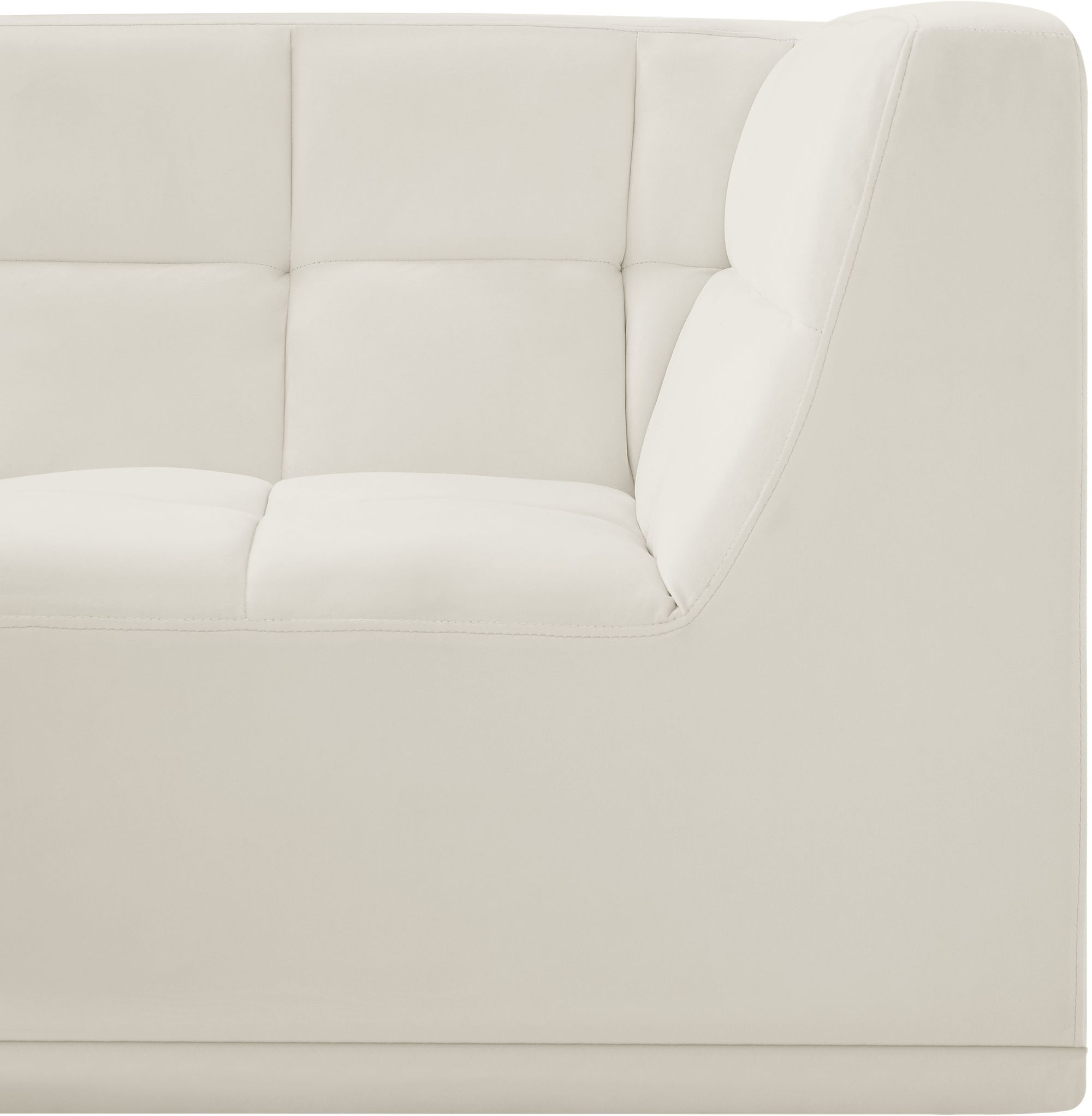 Relax Velvet Modular Corner Chair