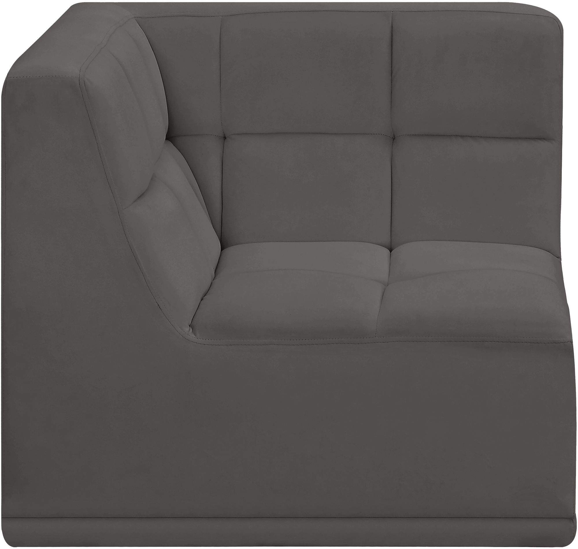 Relax Velvet Modular Corner Chair