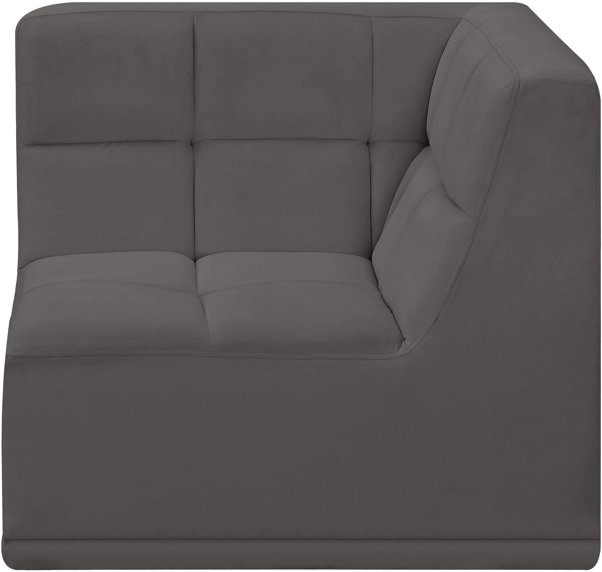 Relax Velvet Modular Corner Chair