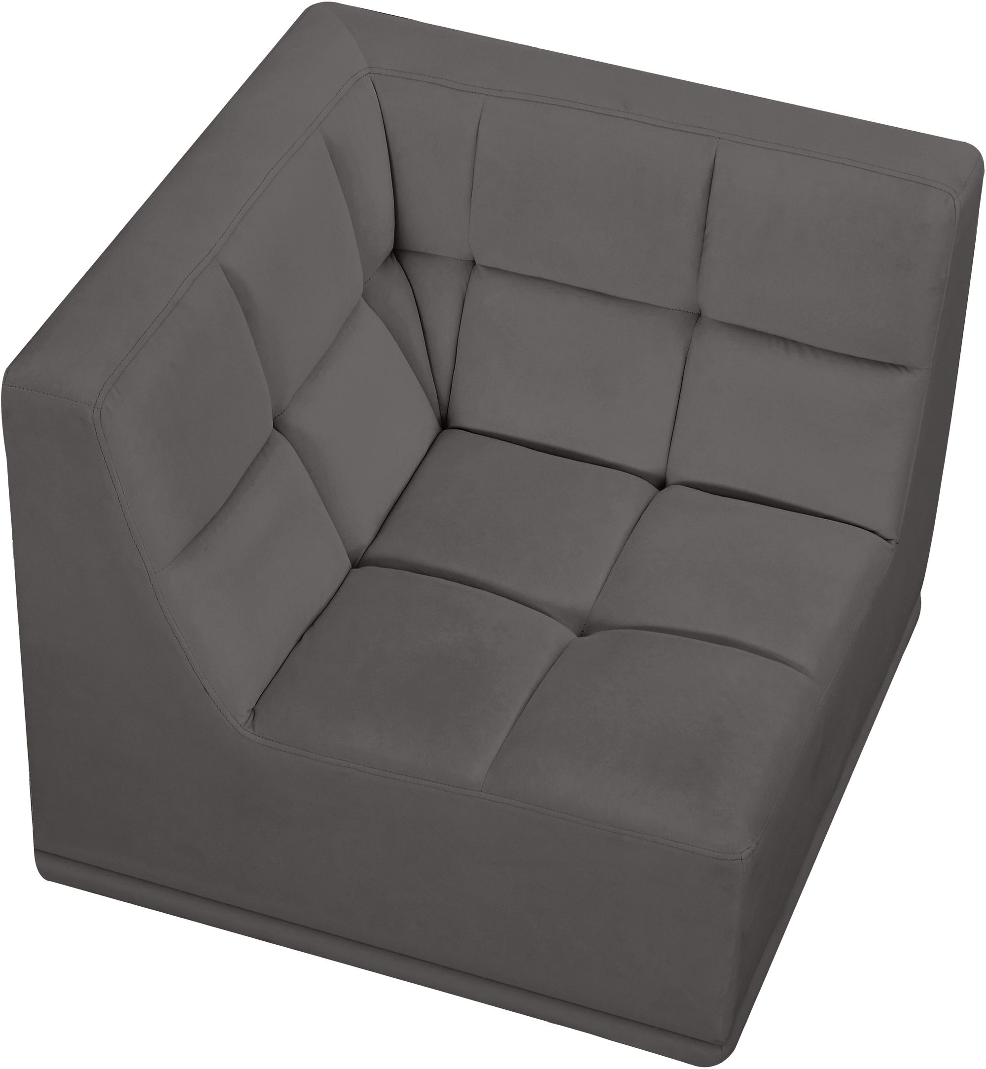 Relax Velvet Modular Corner Chair