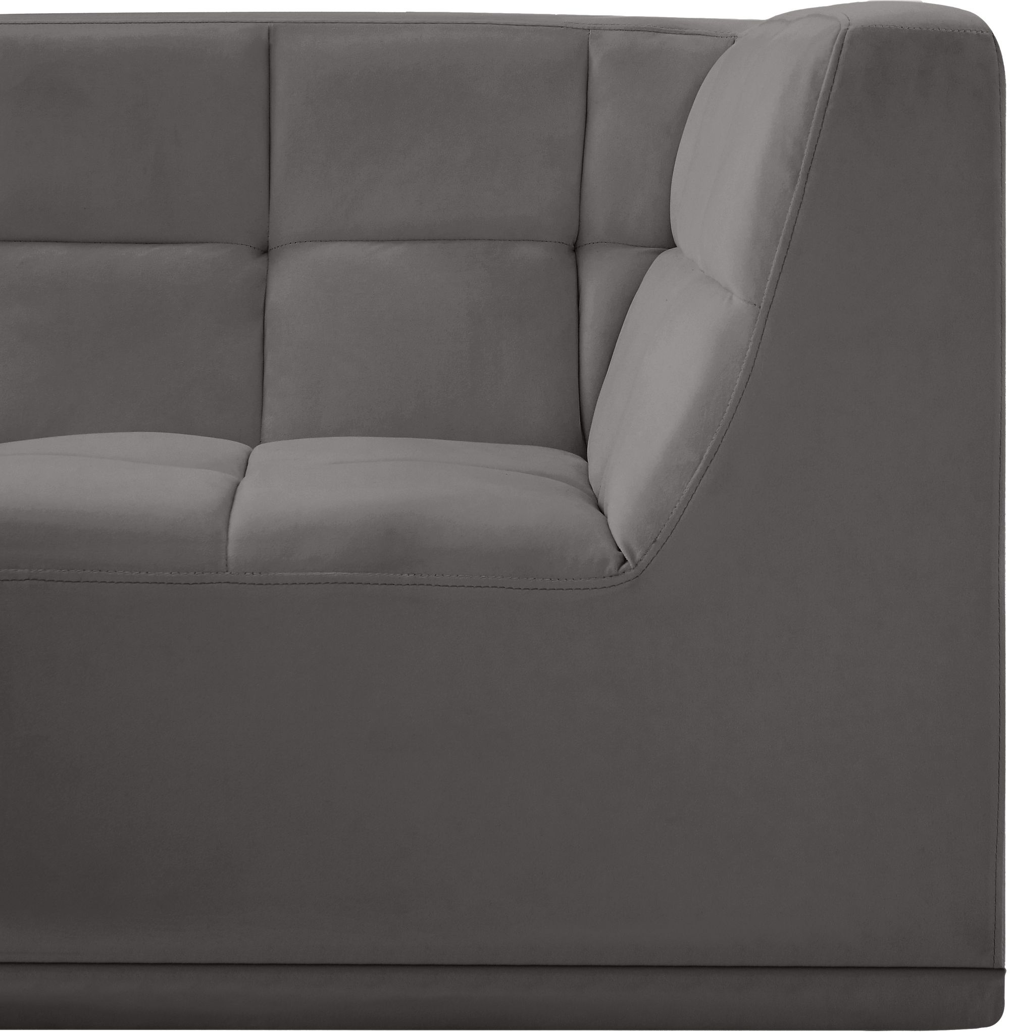 Relax Velvet Modular Corner Chair