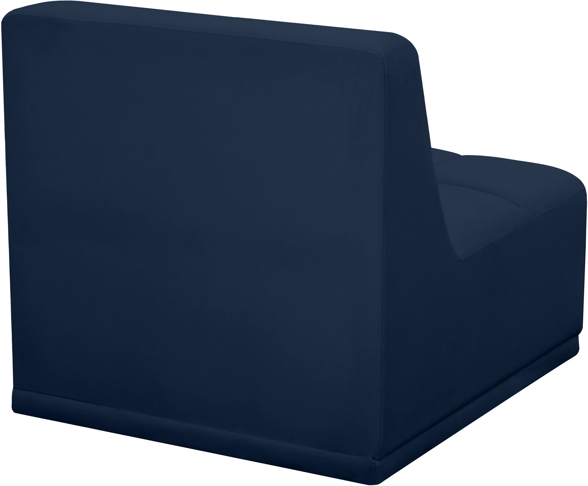 Relax Velvet Modular Armless Chair