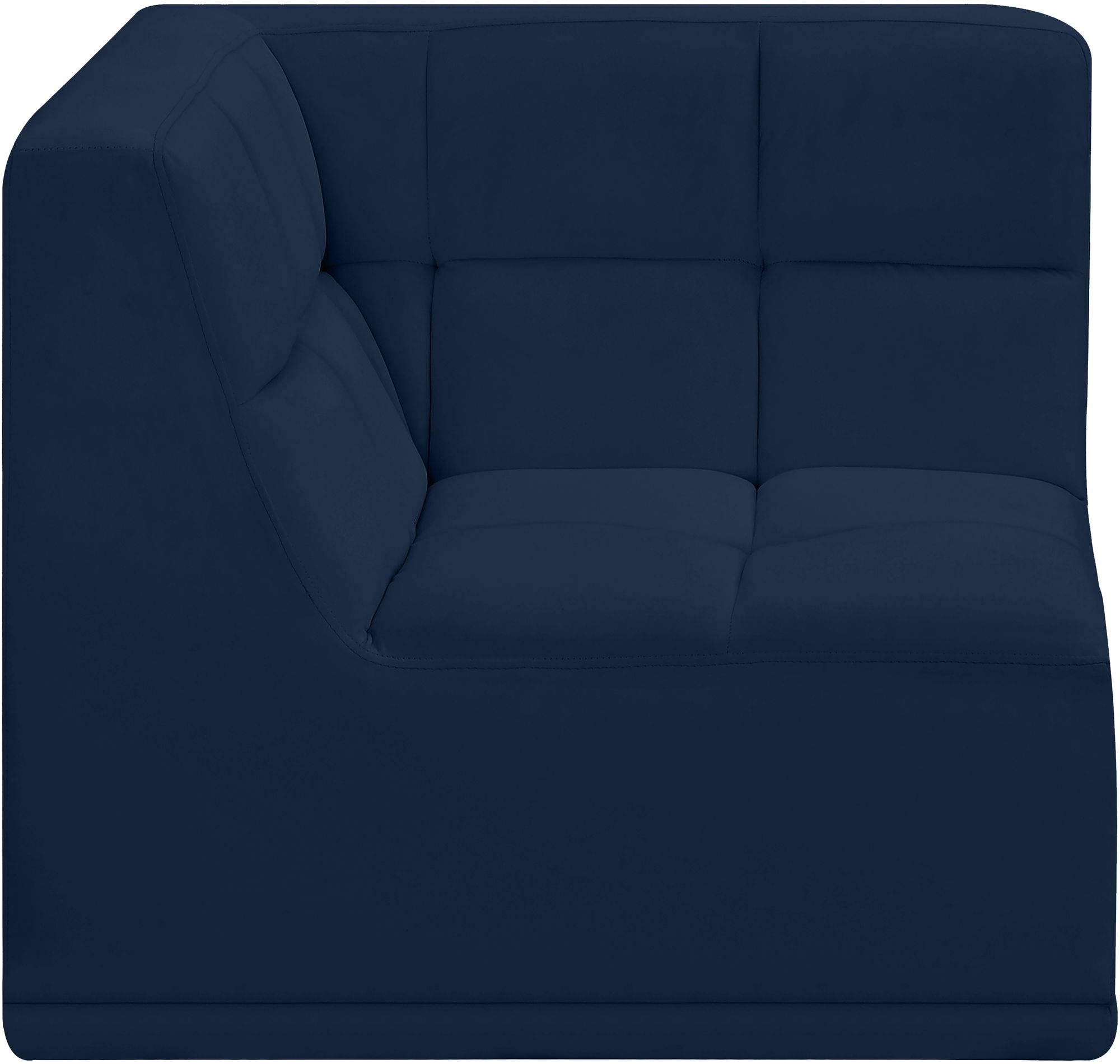 Relax Velvet Modular Corner Chair