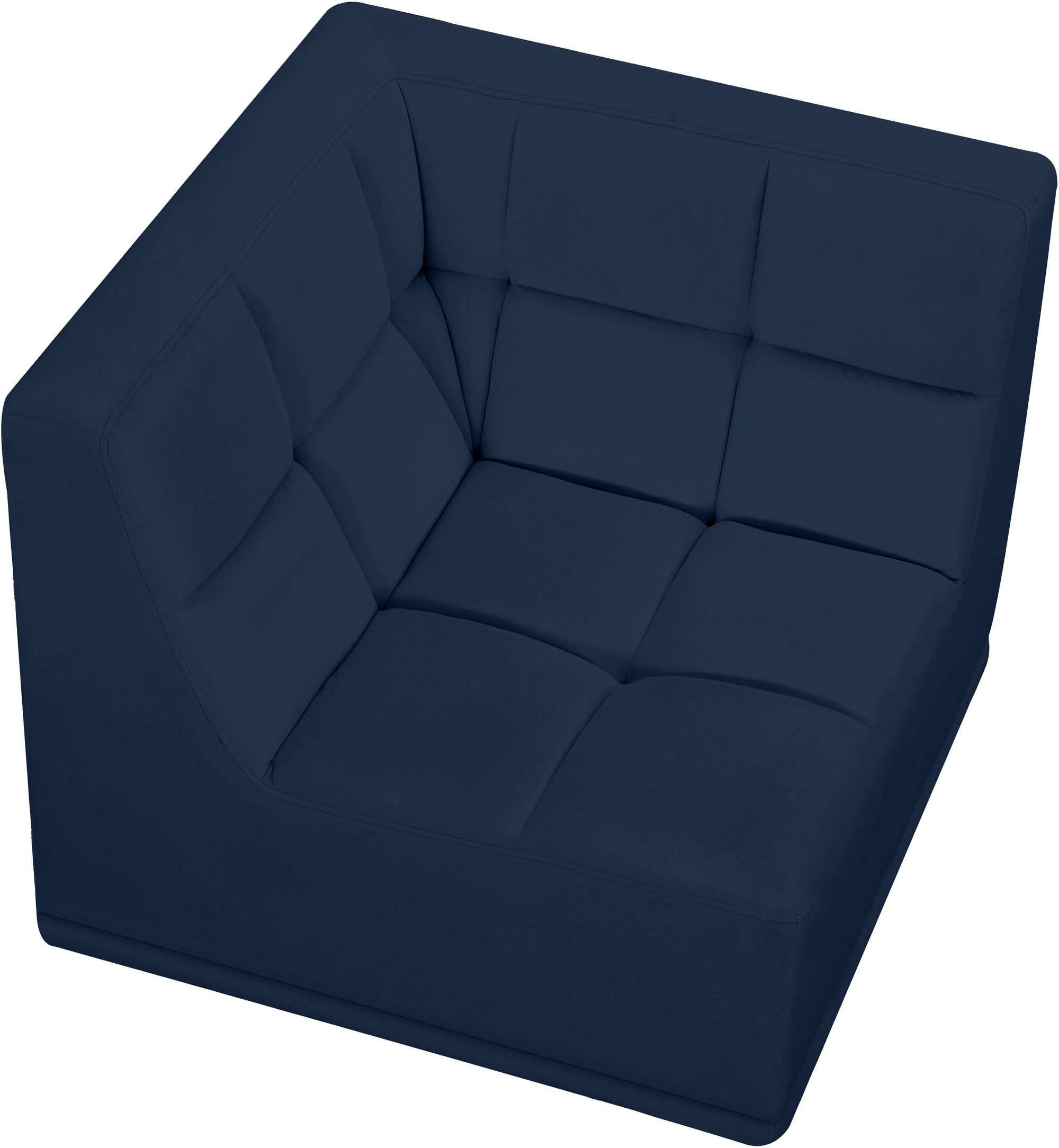 Relax Velvet Modular Corner Chair
