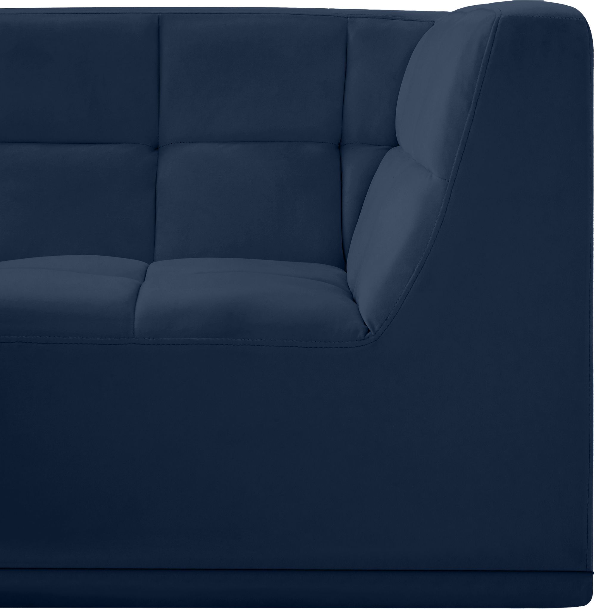 Relax Velvet Modular Corner Chair