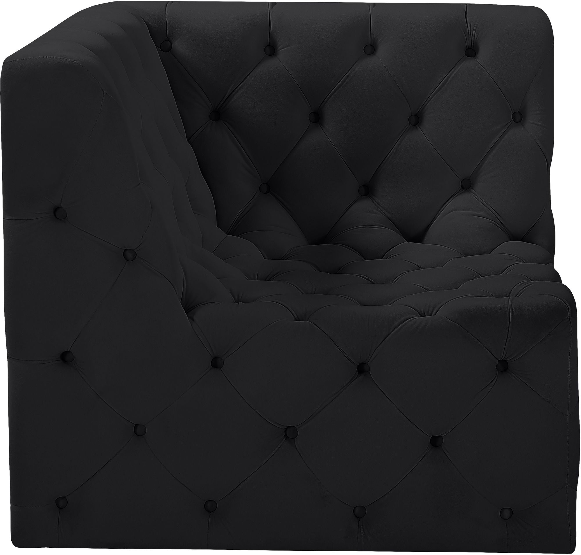 Tuft Velvet Modular Corner Chair