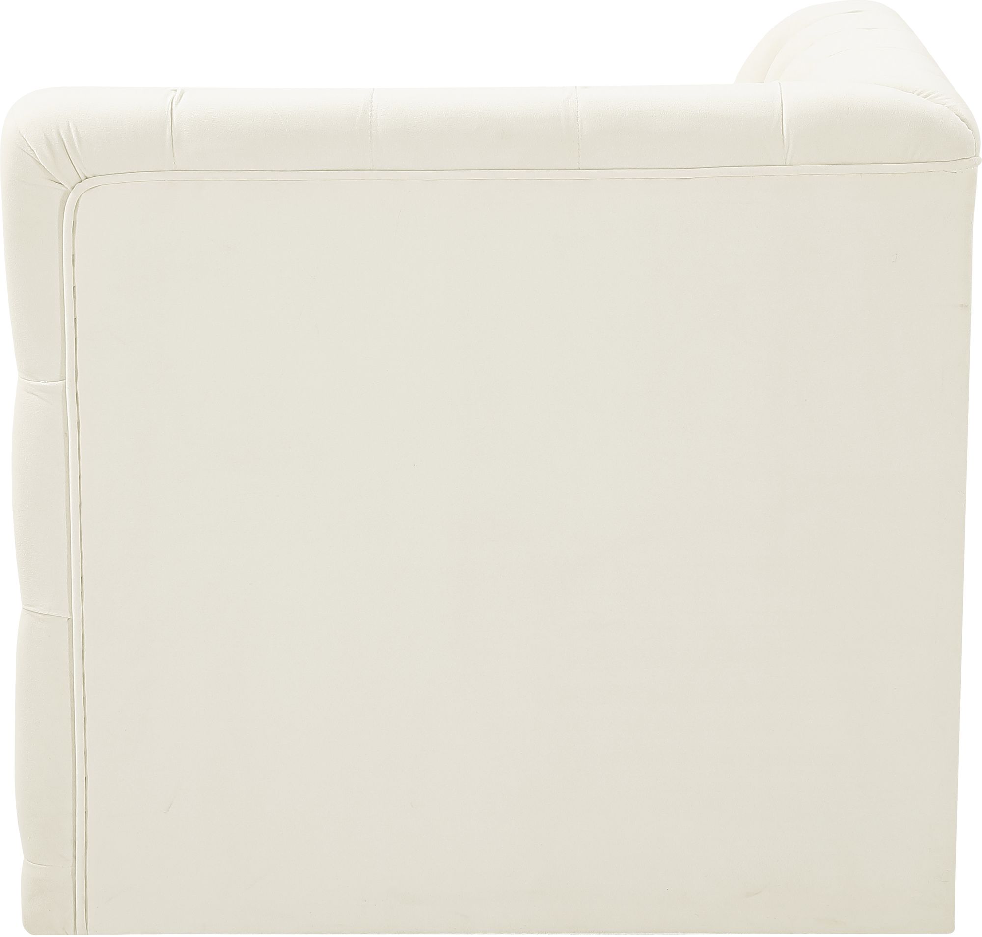 Tuft Velvet Modular Corner Chair