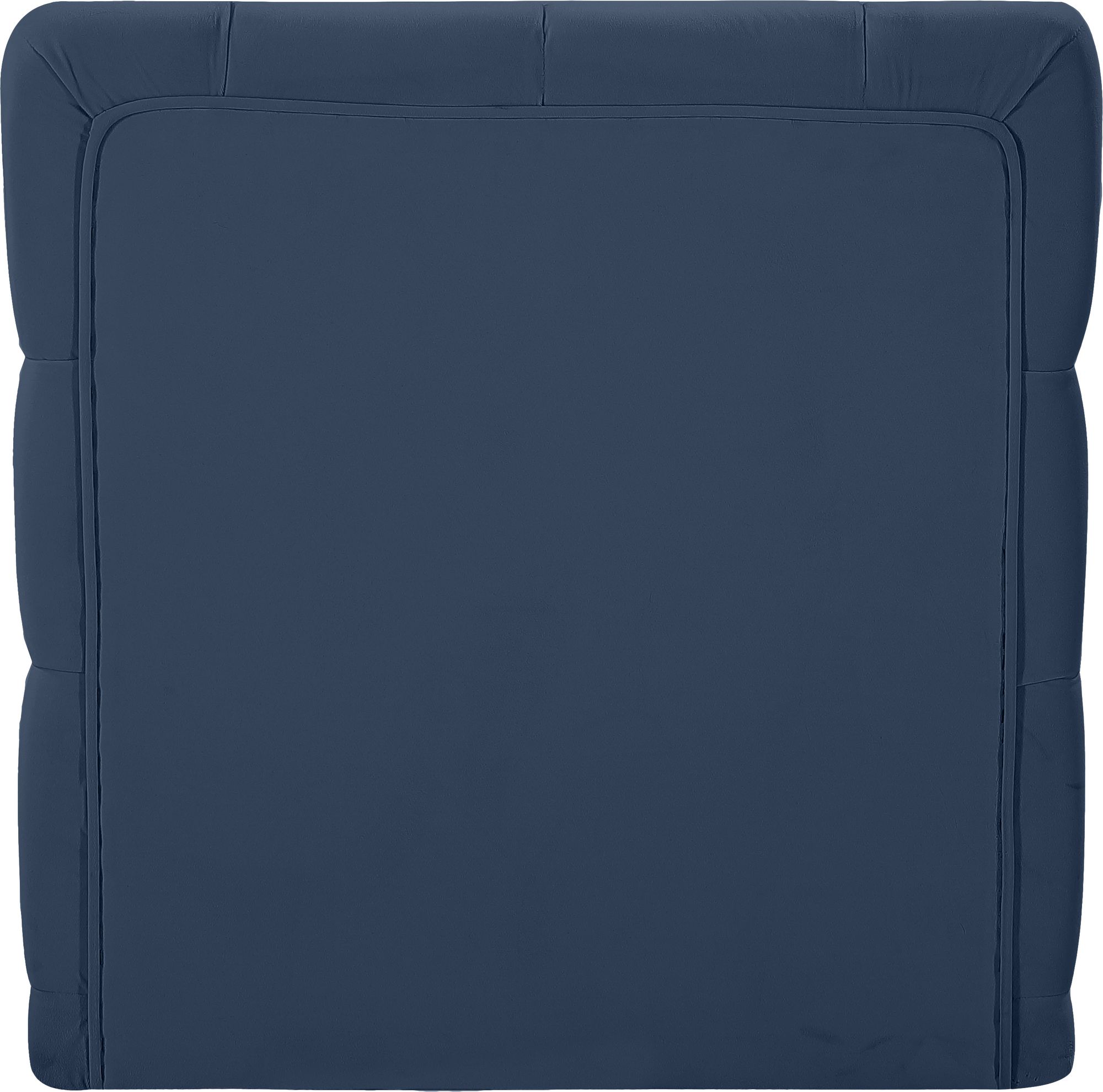 Tuft Velvet Modular Armless Chair