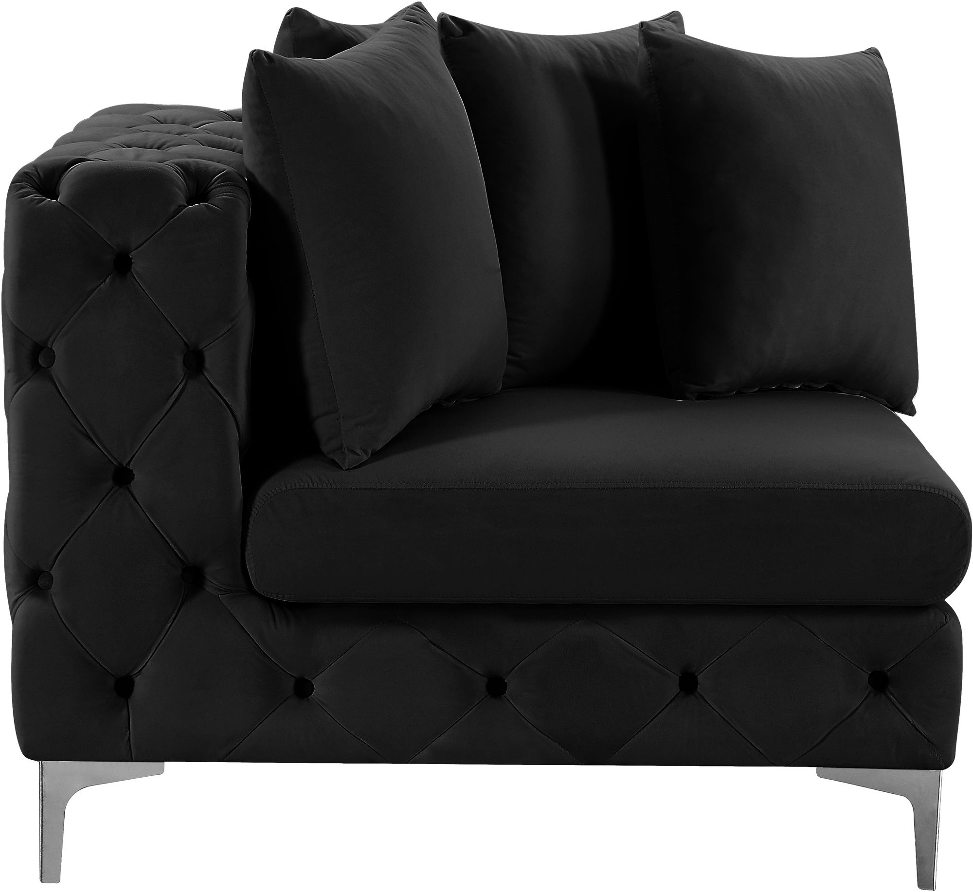 Tremblay Velvet Modular Corner Chair