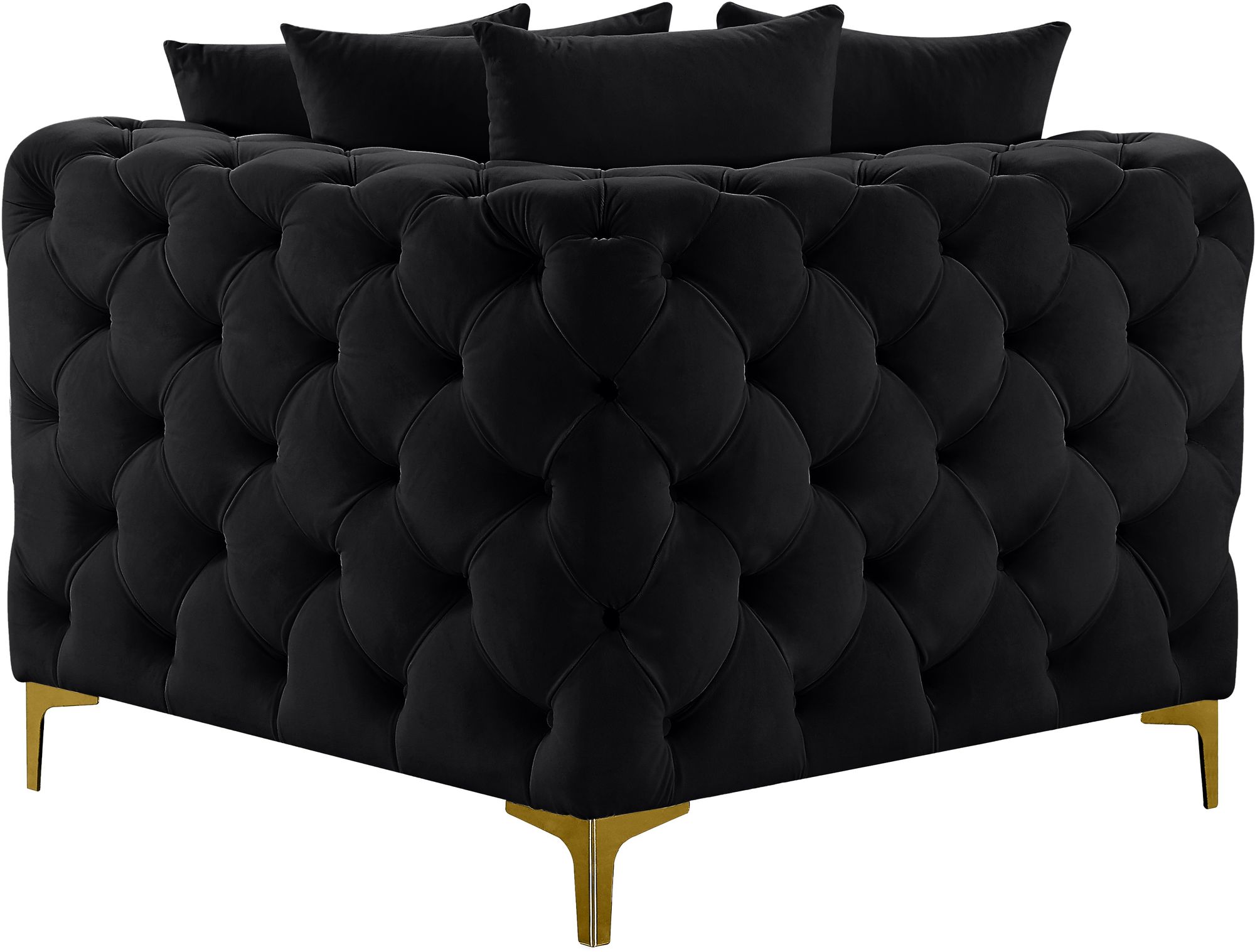 Tremblay Velvet Modular Corner Chair