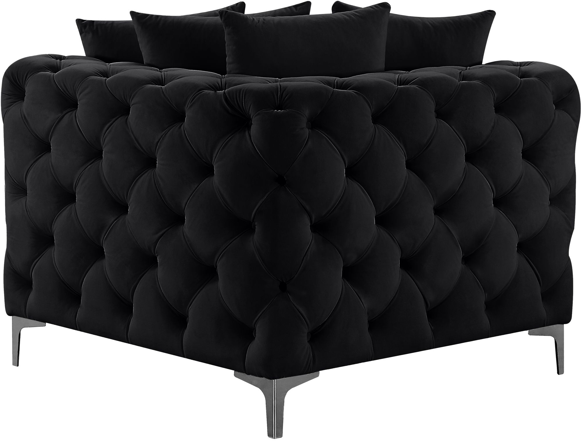 Tremblay Velvet Modular Corner Chair