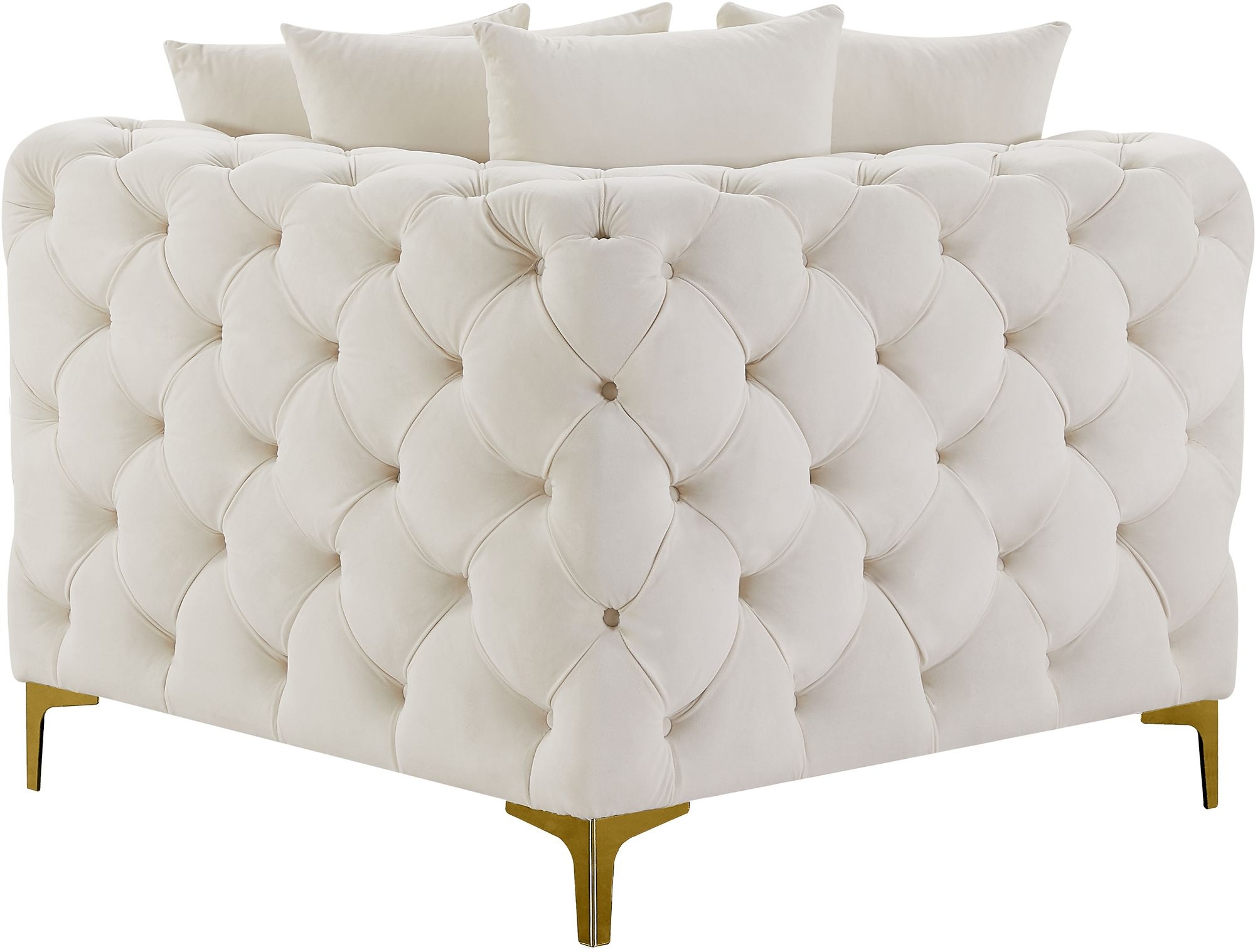 Tremblay Velvet Modular Corner Chair