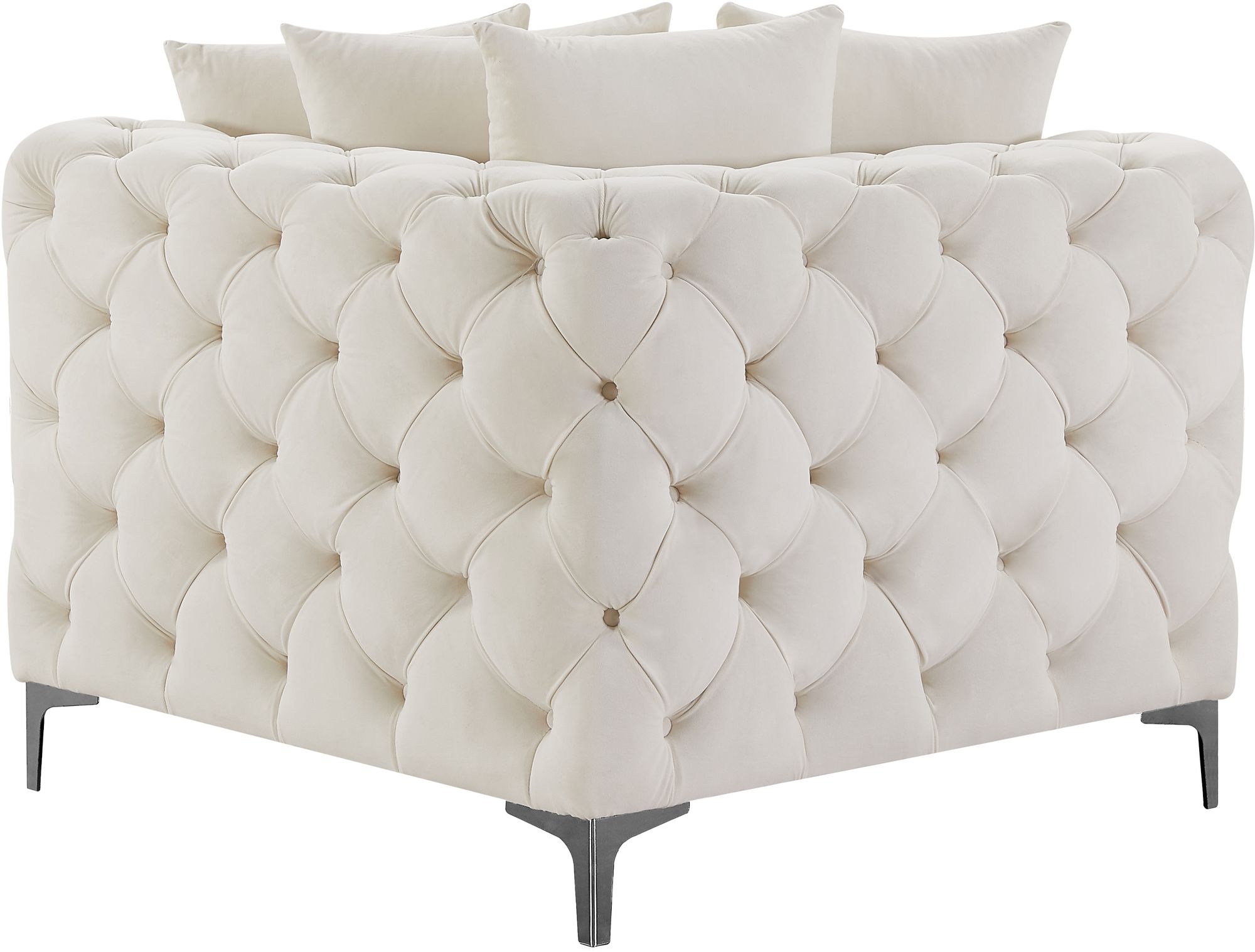Tremblay Velvet Modular Corner Chair