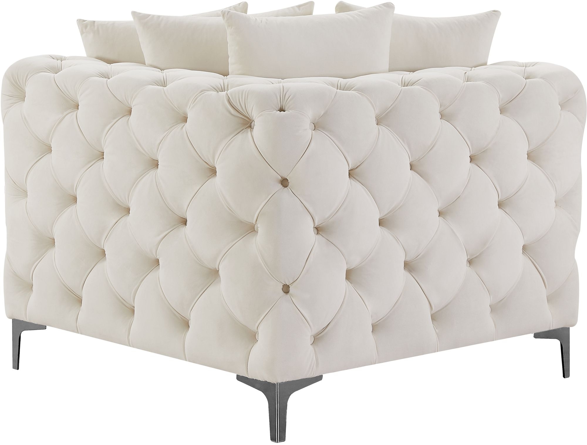 Tremblay Velvet Modular Corner Chair