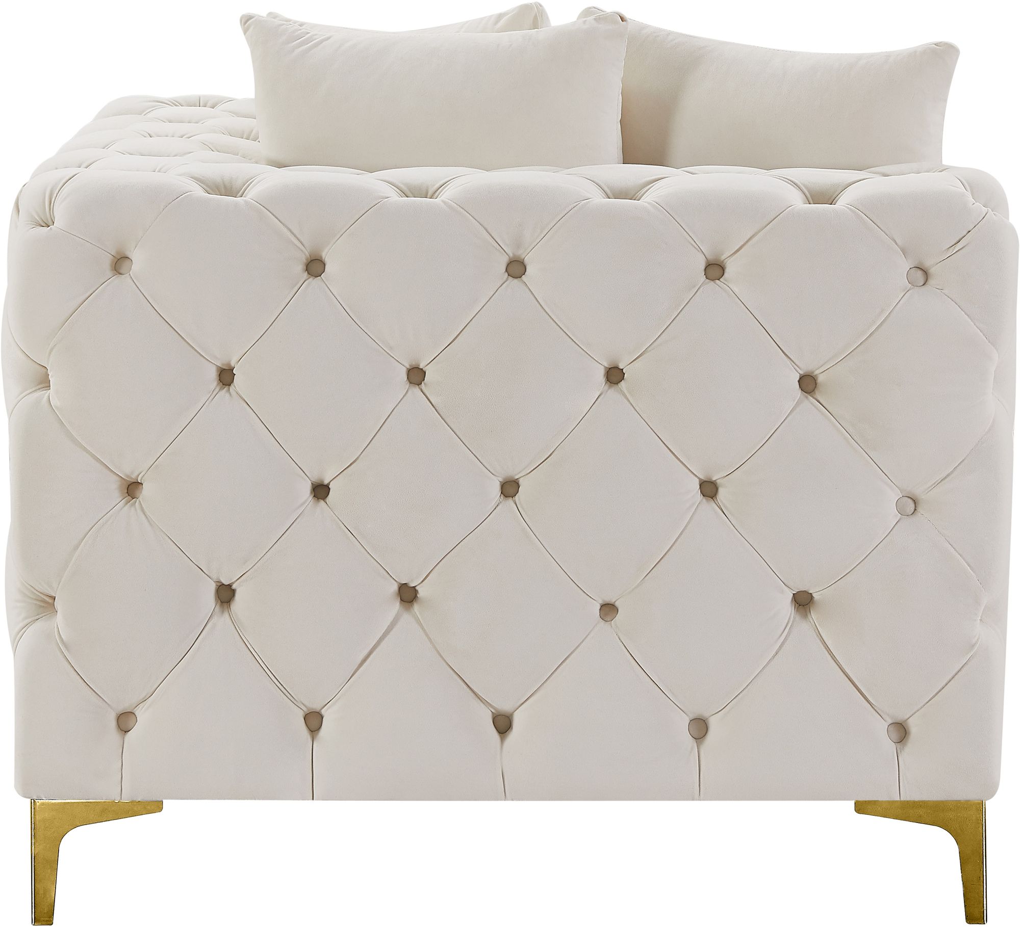 Tremblay Velvet Modular Corner Chair