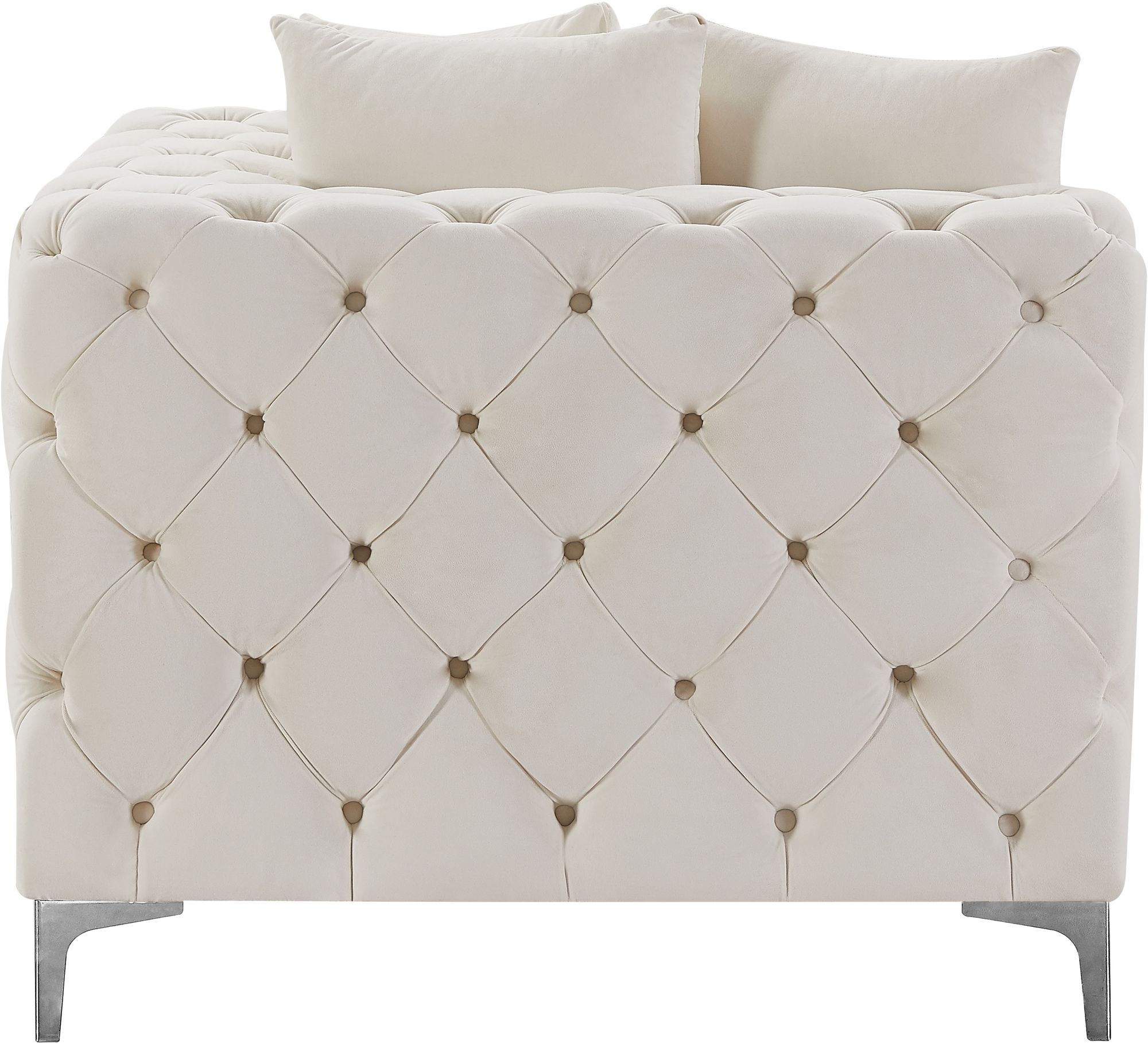 Tremblay Velvet Modular Corner Chair