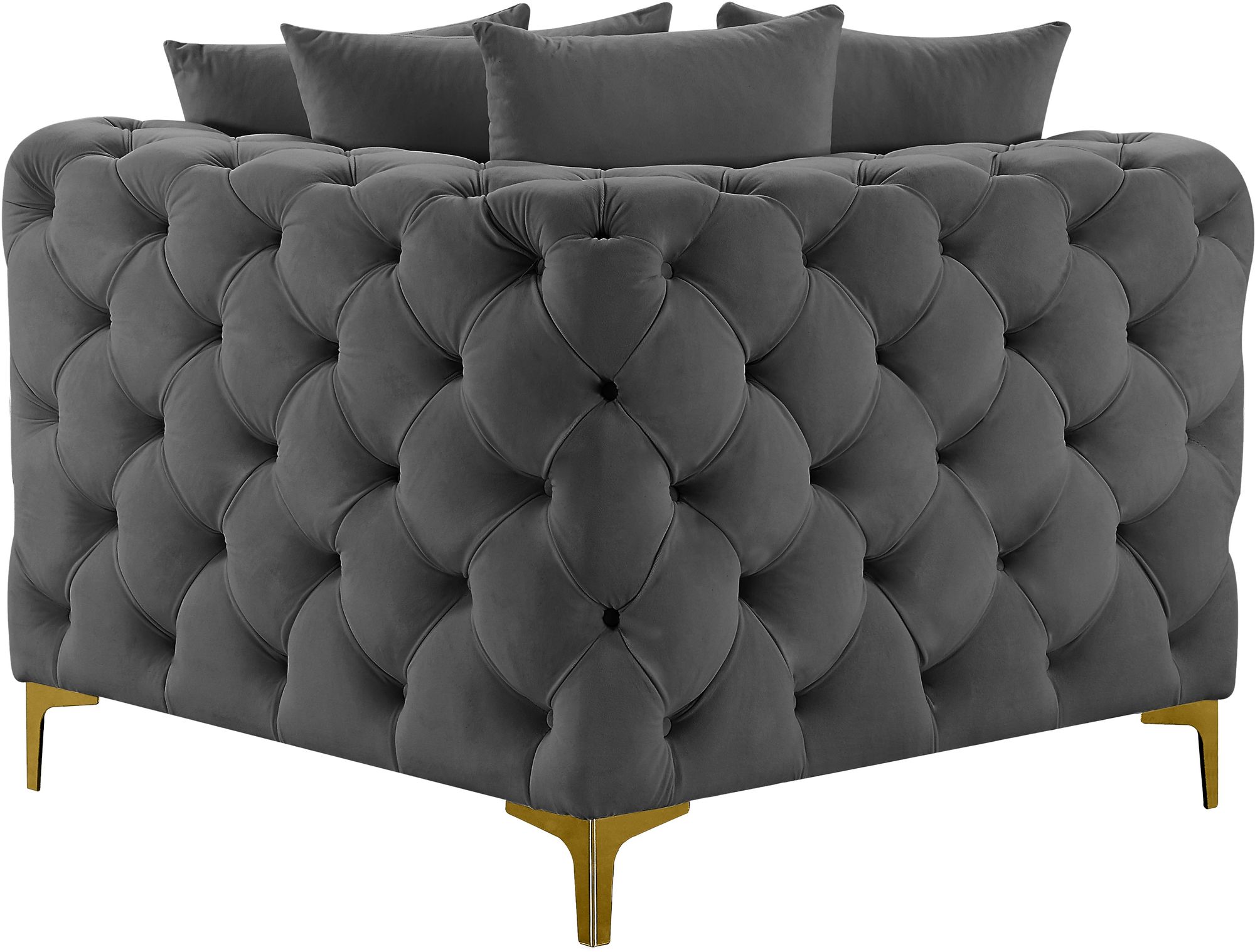 Tremblay Velvet Modular Corner Chair