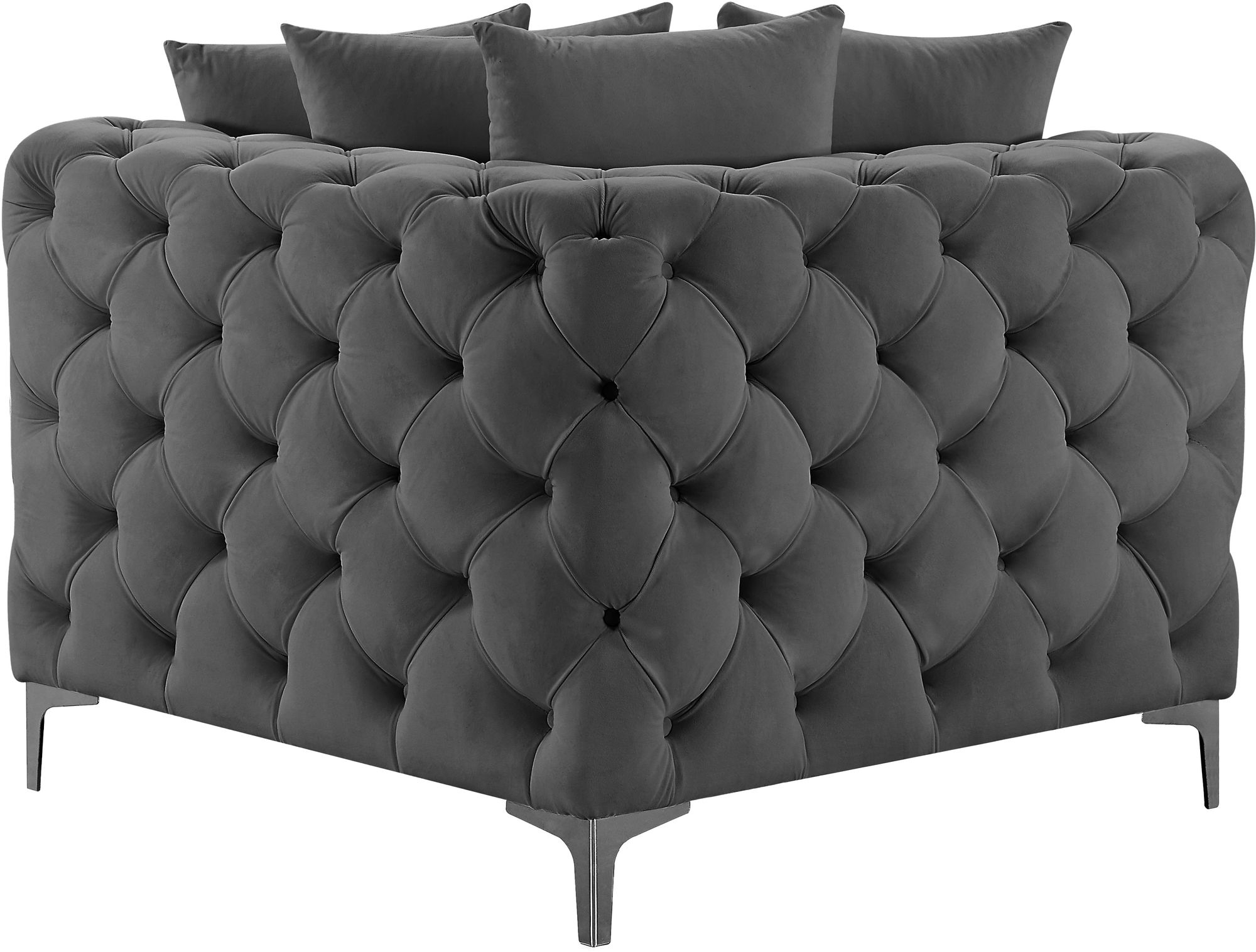 Tremblay Velvet Modular Corner Chair