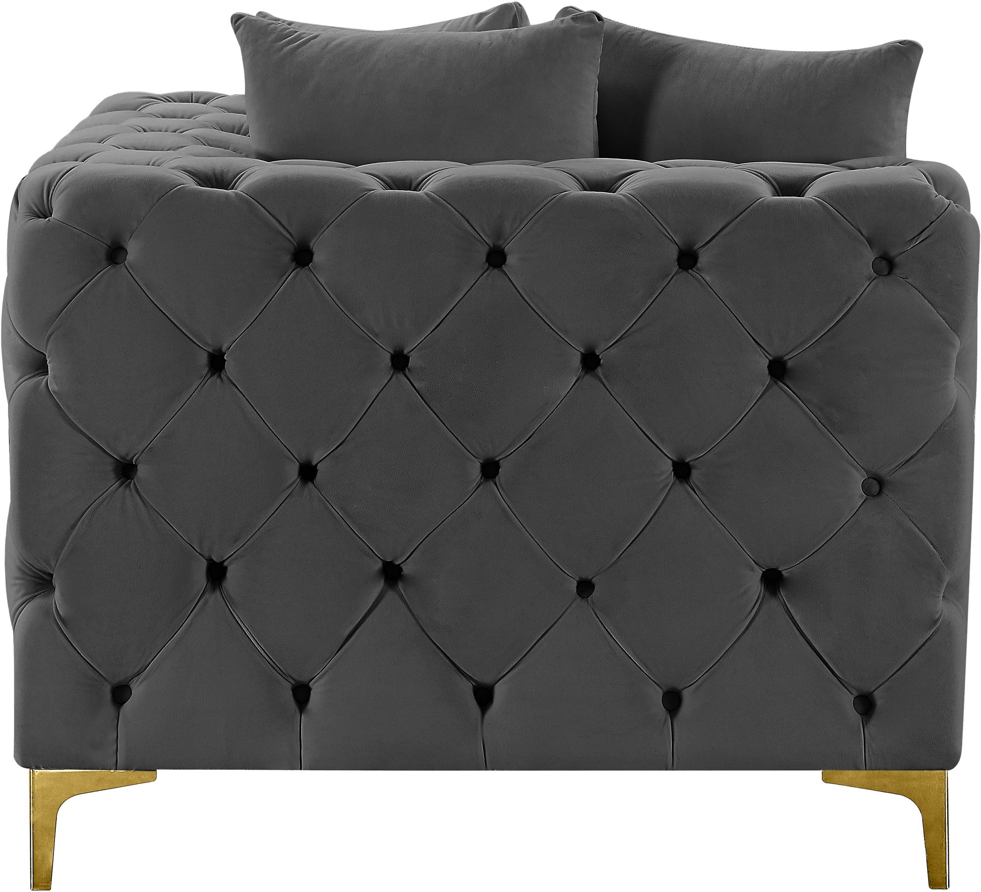 Tremblay Velvet Modular Corner Chair