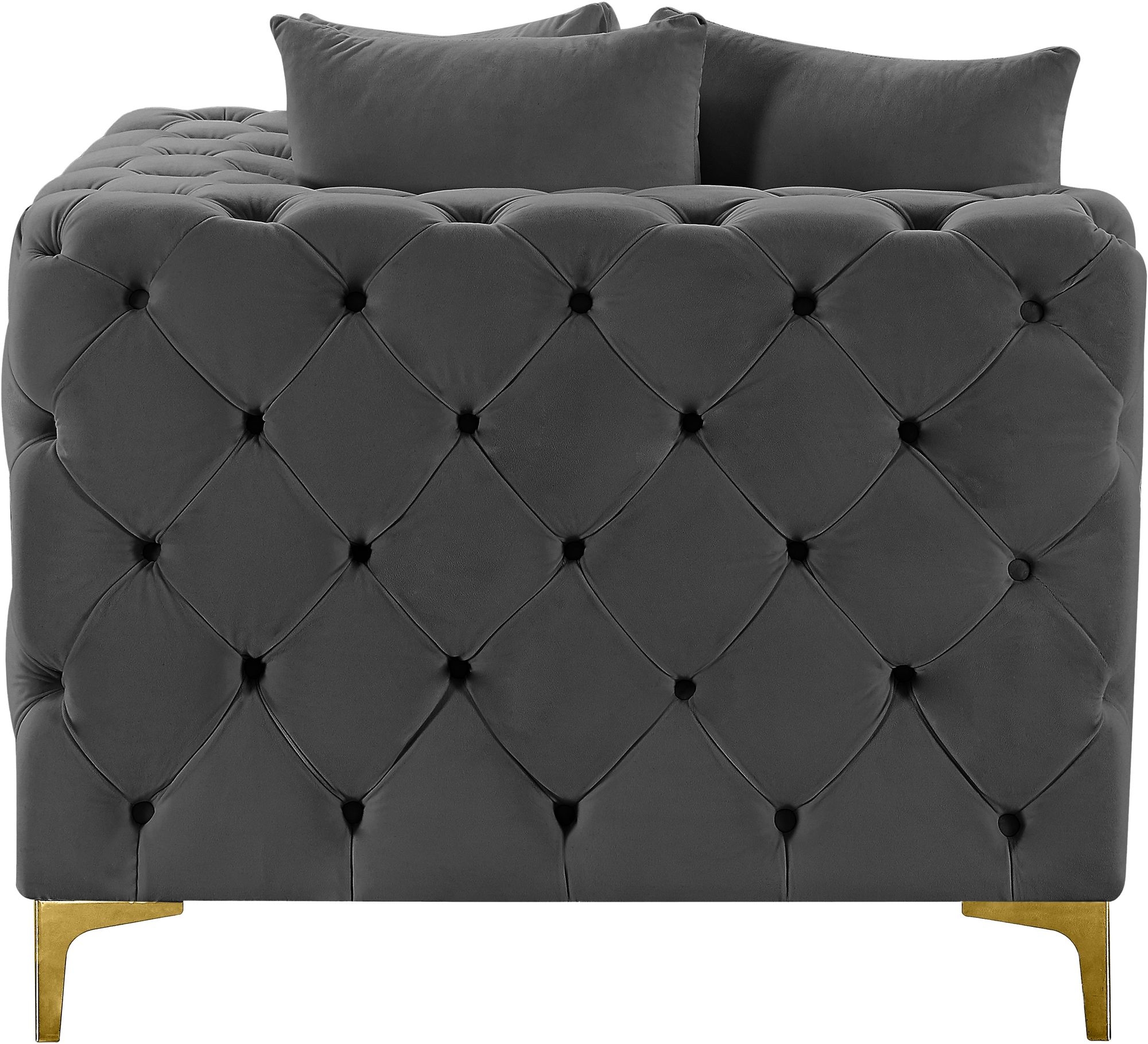 Tremblay Velvet Modular Corner Chair