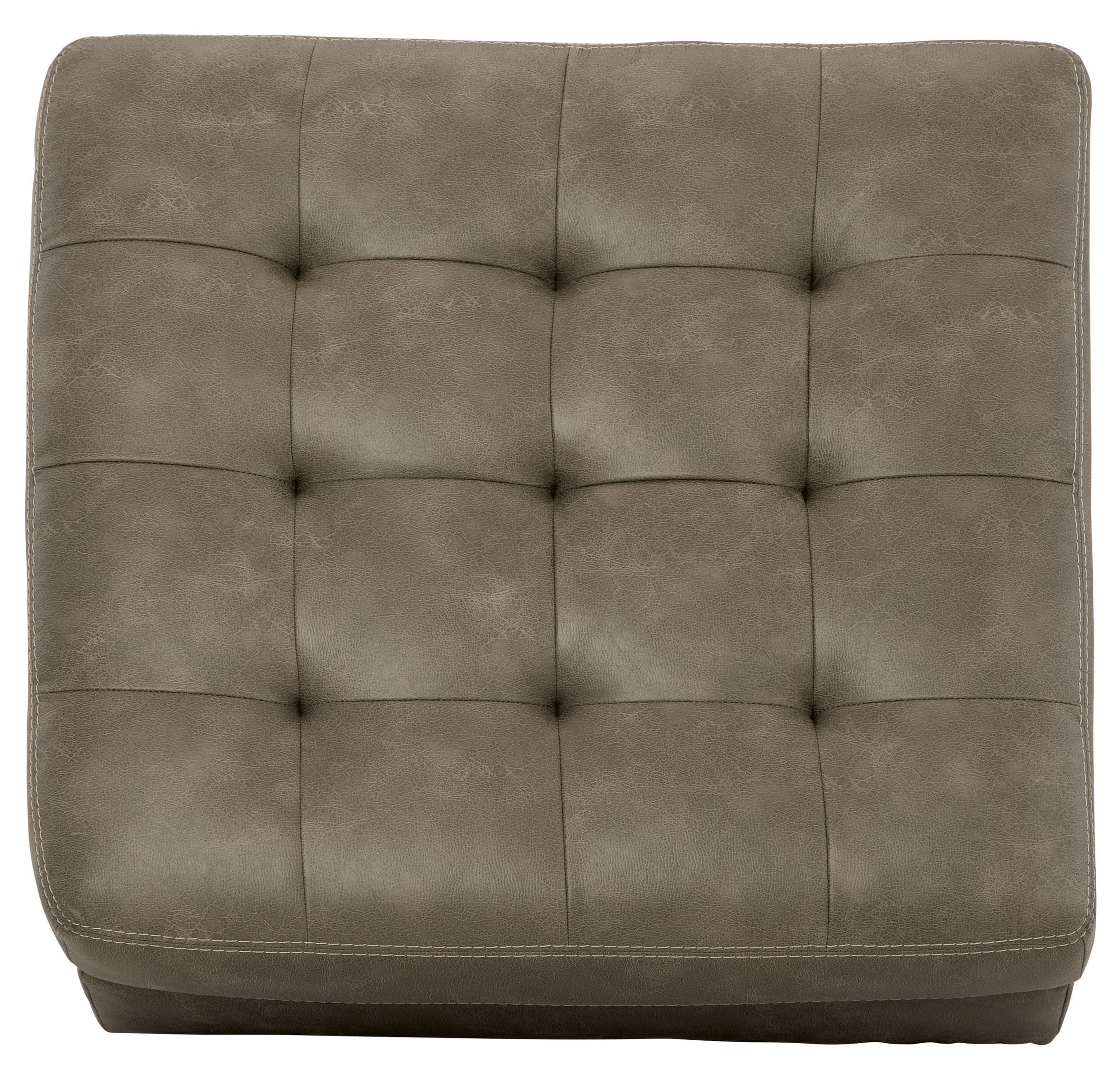 Keskin Polyester Oversized Accent Ottoman