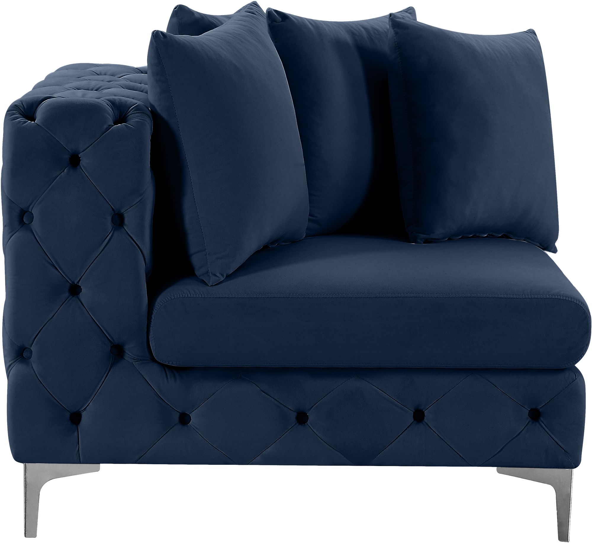 Tremblay Velvet Modular Corner Chair