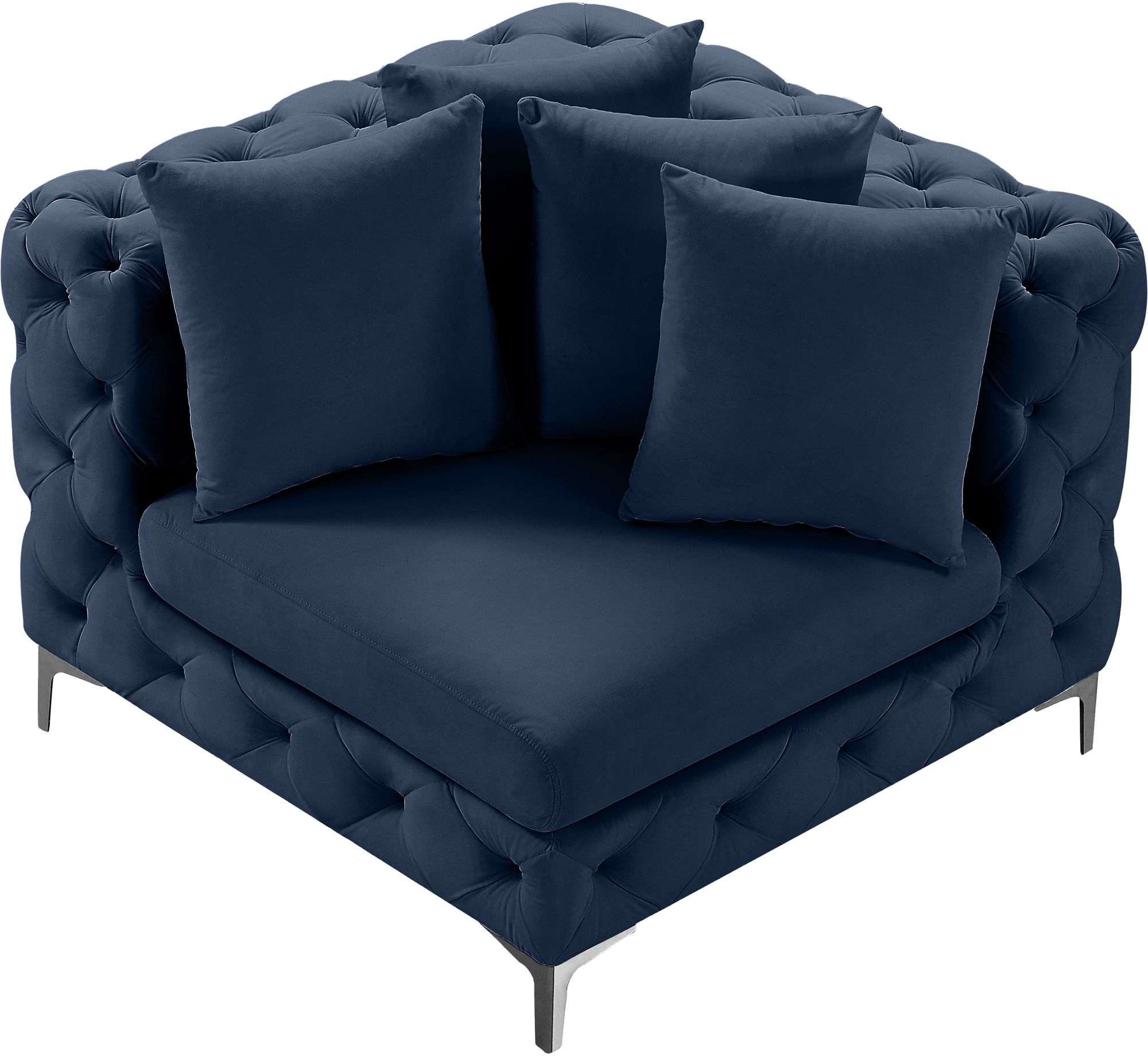 Tremblay Velvet Modular Corner Chair