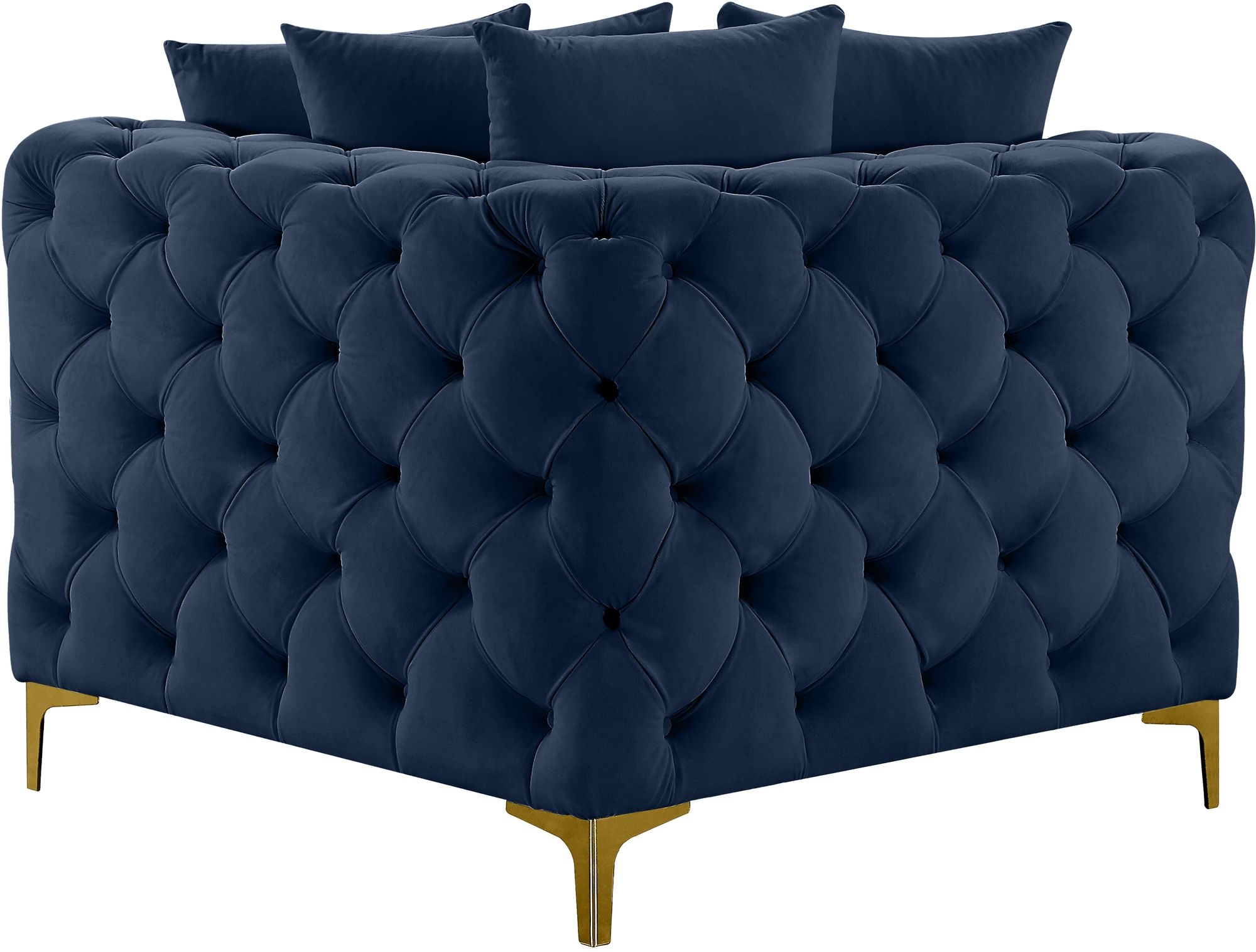 Tremblay Velvet Modular Corner Chair