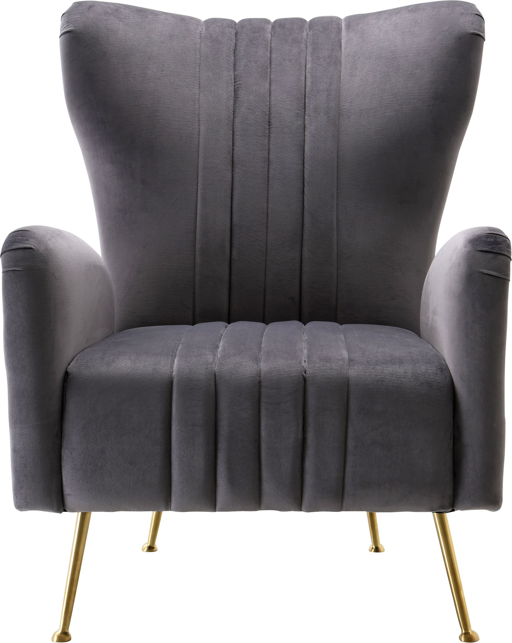 Opera Velvet Accent Chair