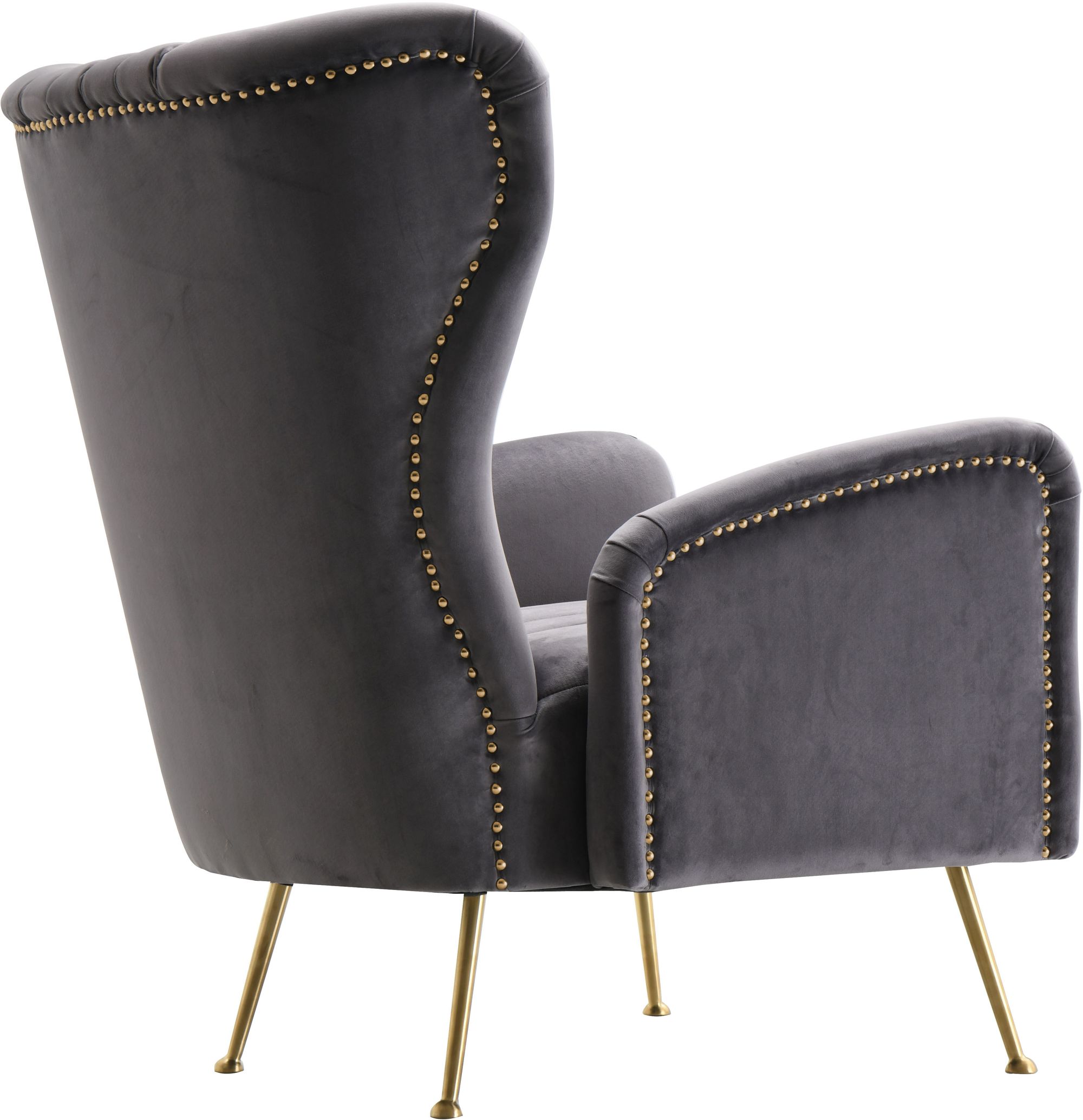 Opera Velvet Accent Chair