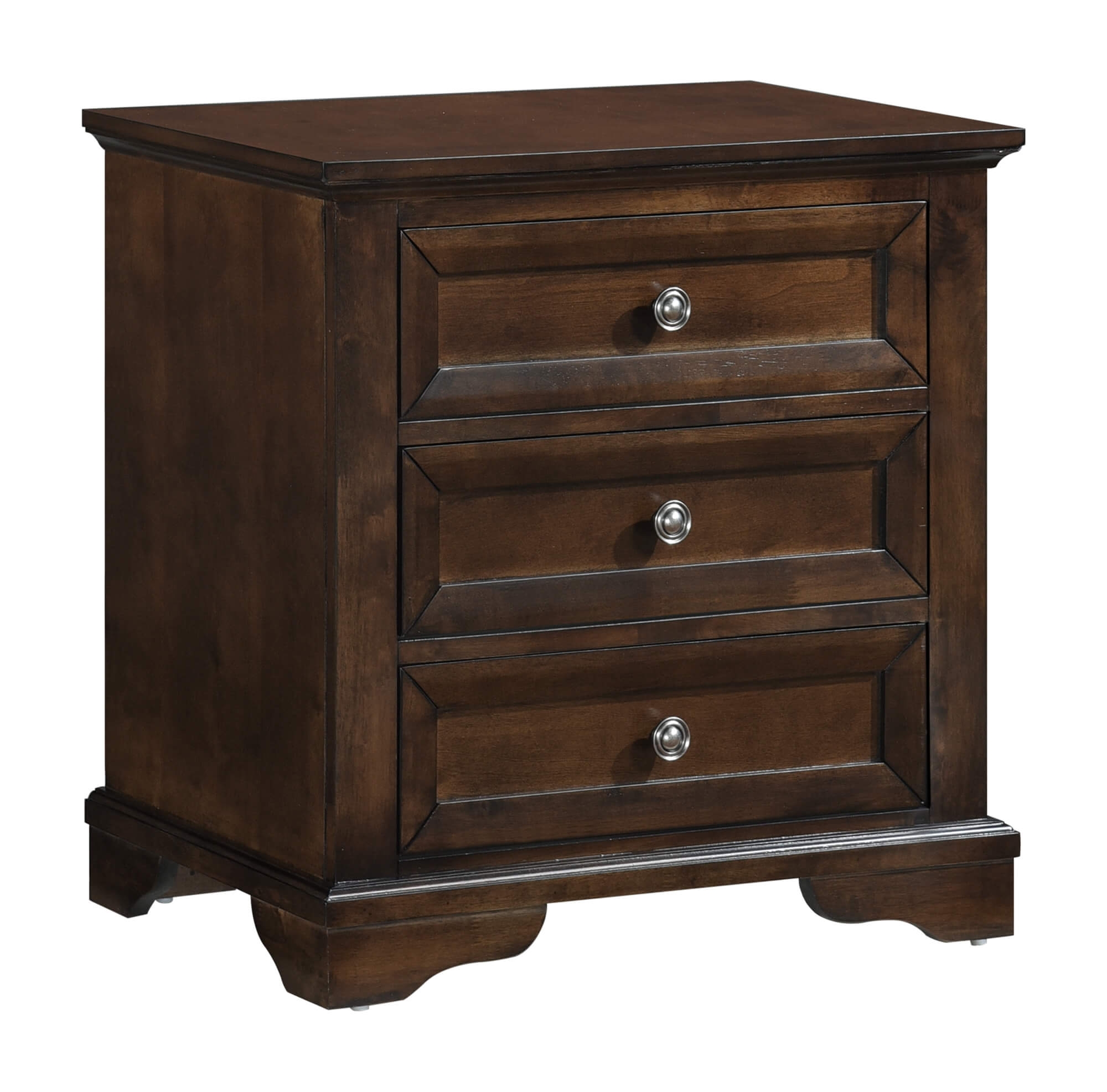 Eunice Wood/Wood Veneer Nightstand
