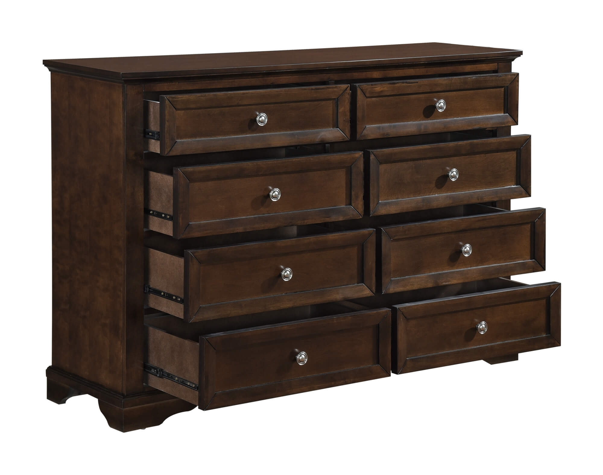 Eunice Wood/Wood Veneer Dresser
