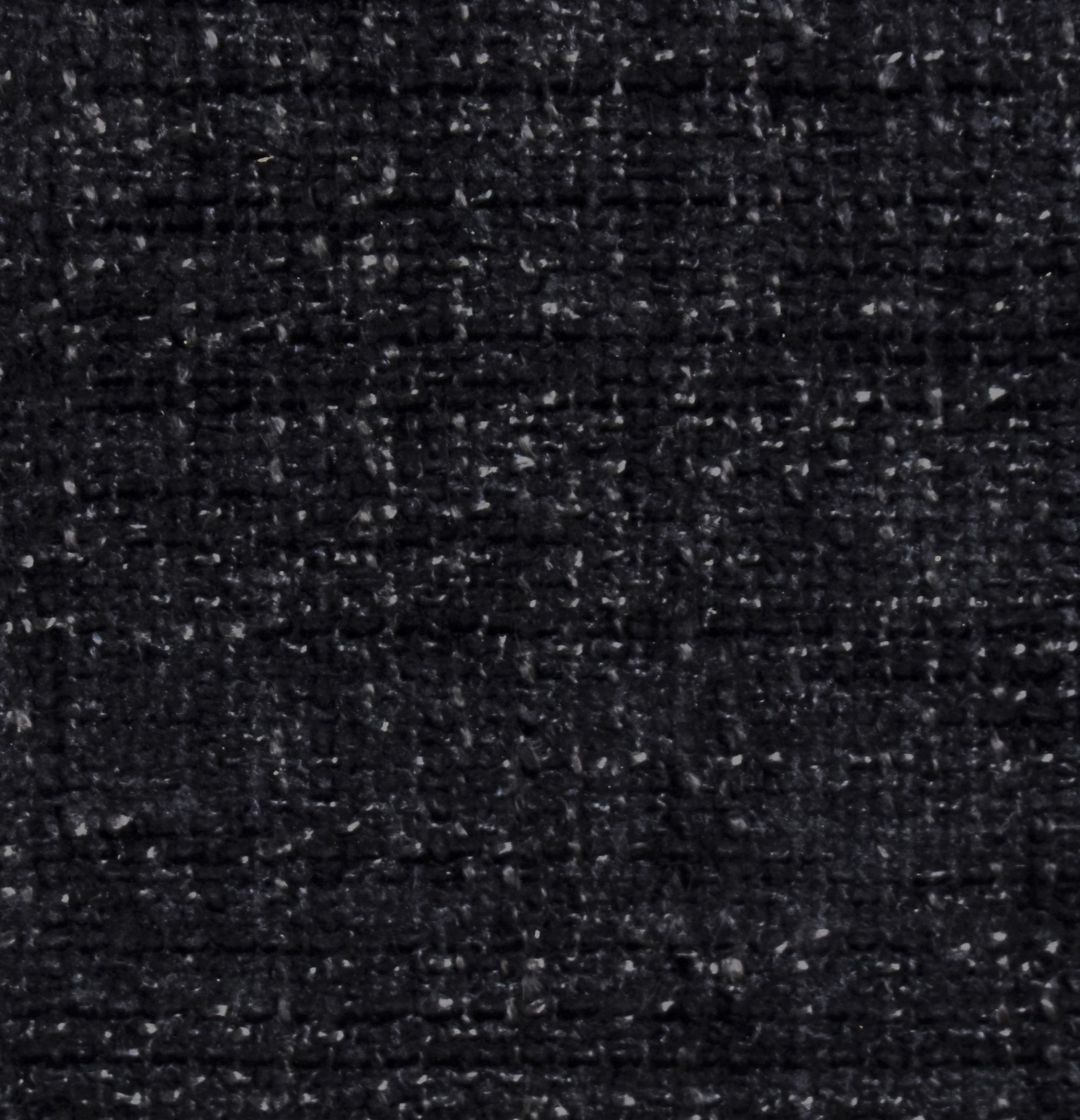 Atticus Boucle Fabric Dining Chair with Black Metal Frame