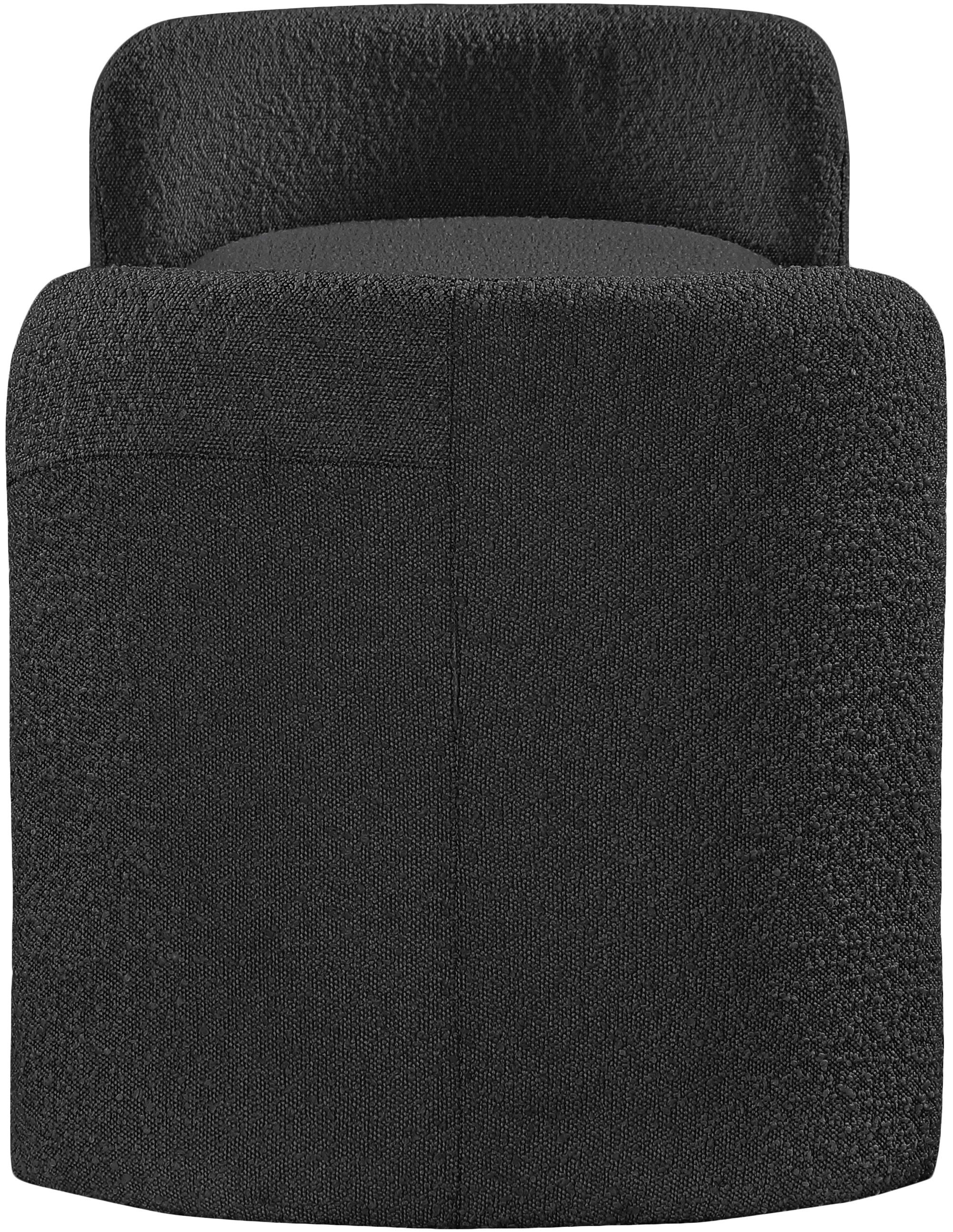 Peyton Boucle Fabric Bench