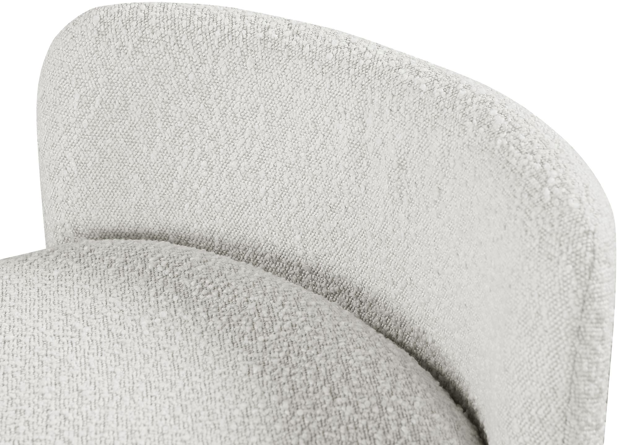 Peyton Boucle Fabric Bench