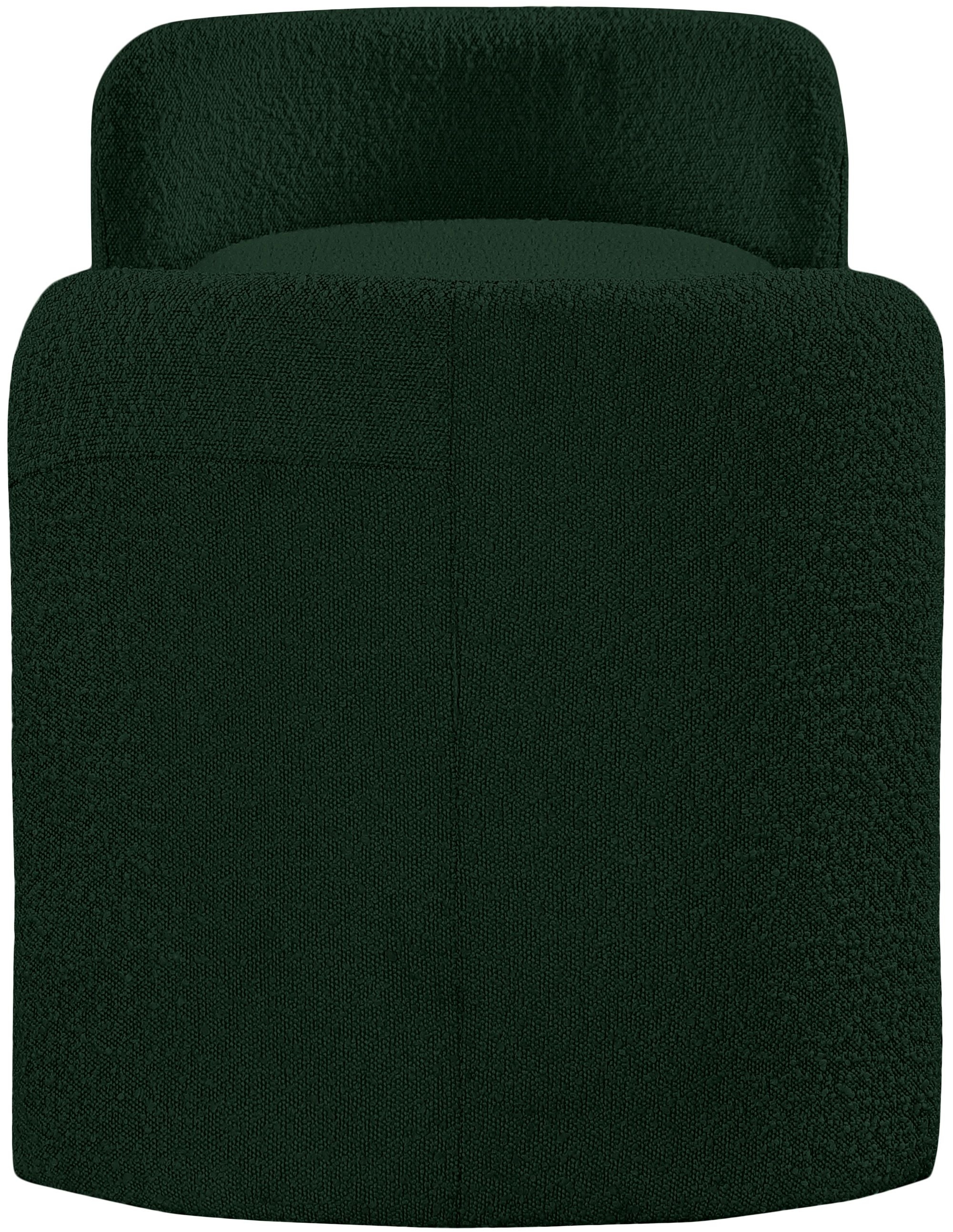 Peyton Boucle Fabric Bench