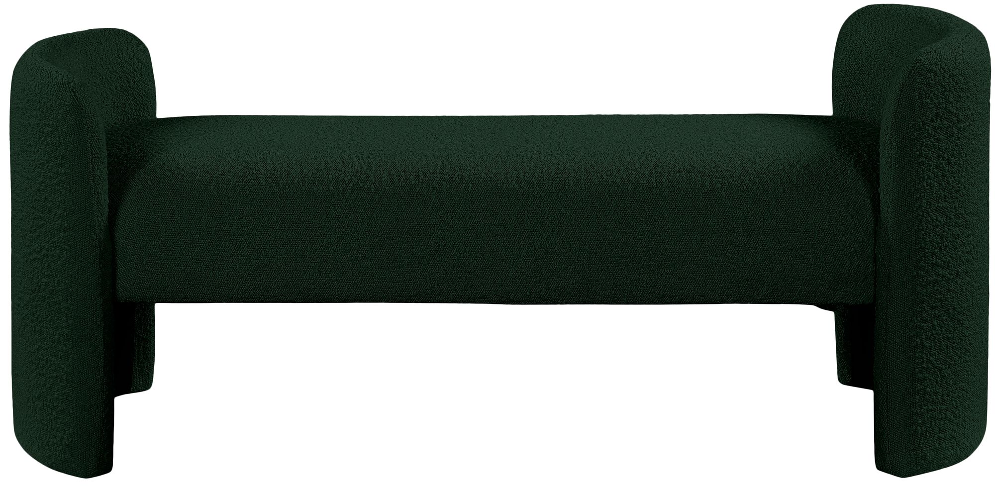 Peyton Boucle Fabric Bench