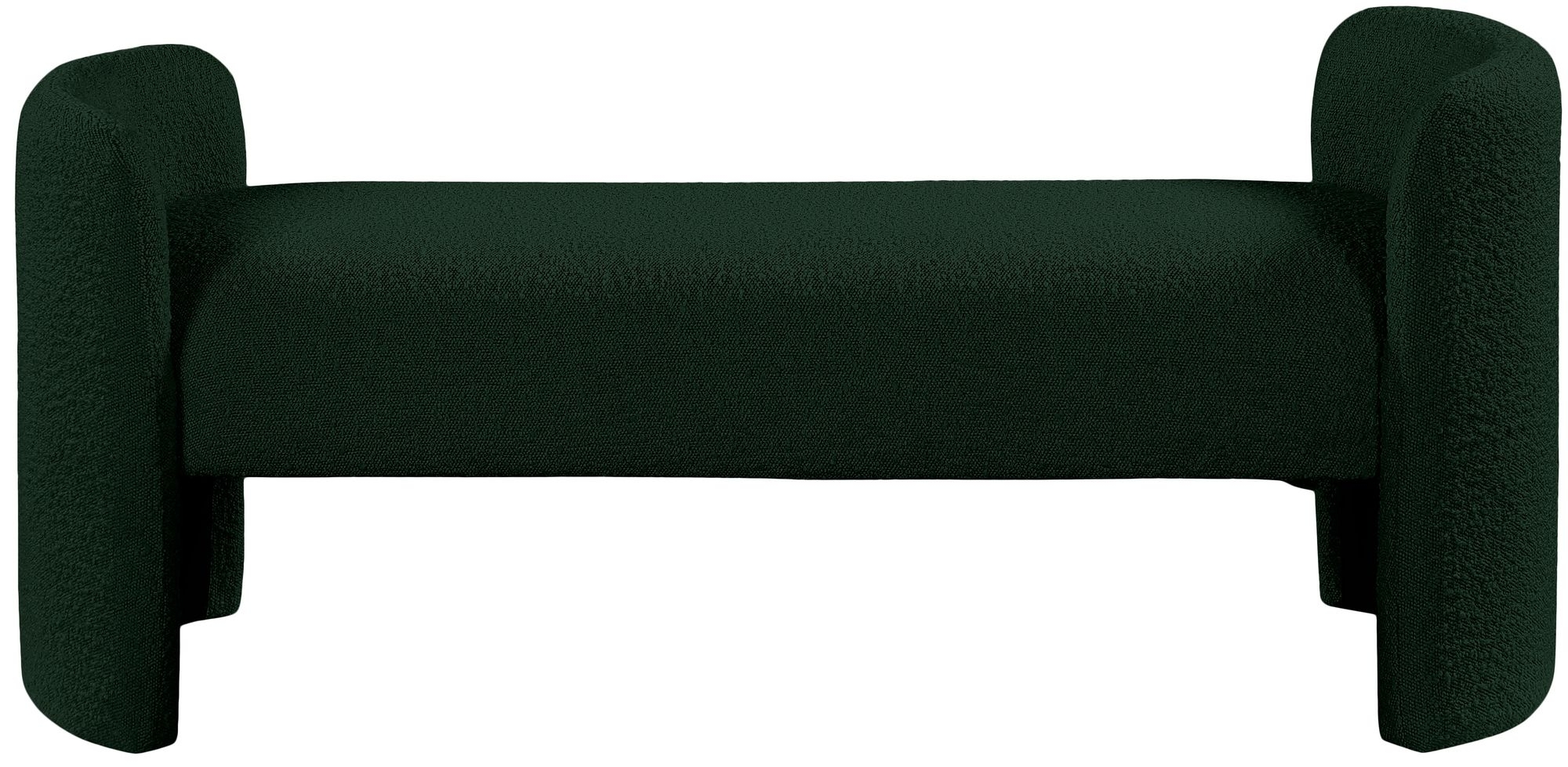 Peyton Boucle Fabric Bench