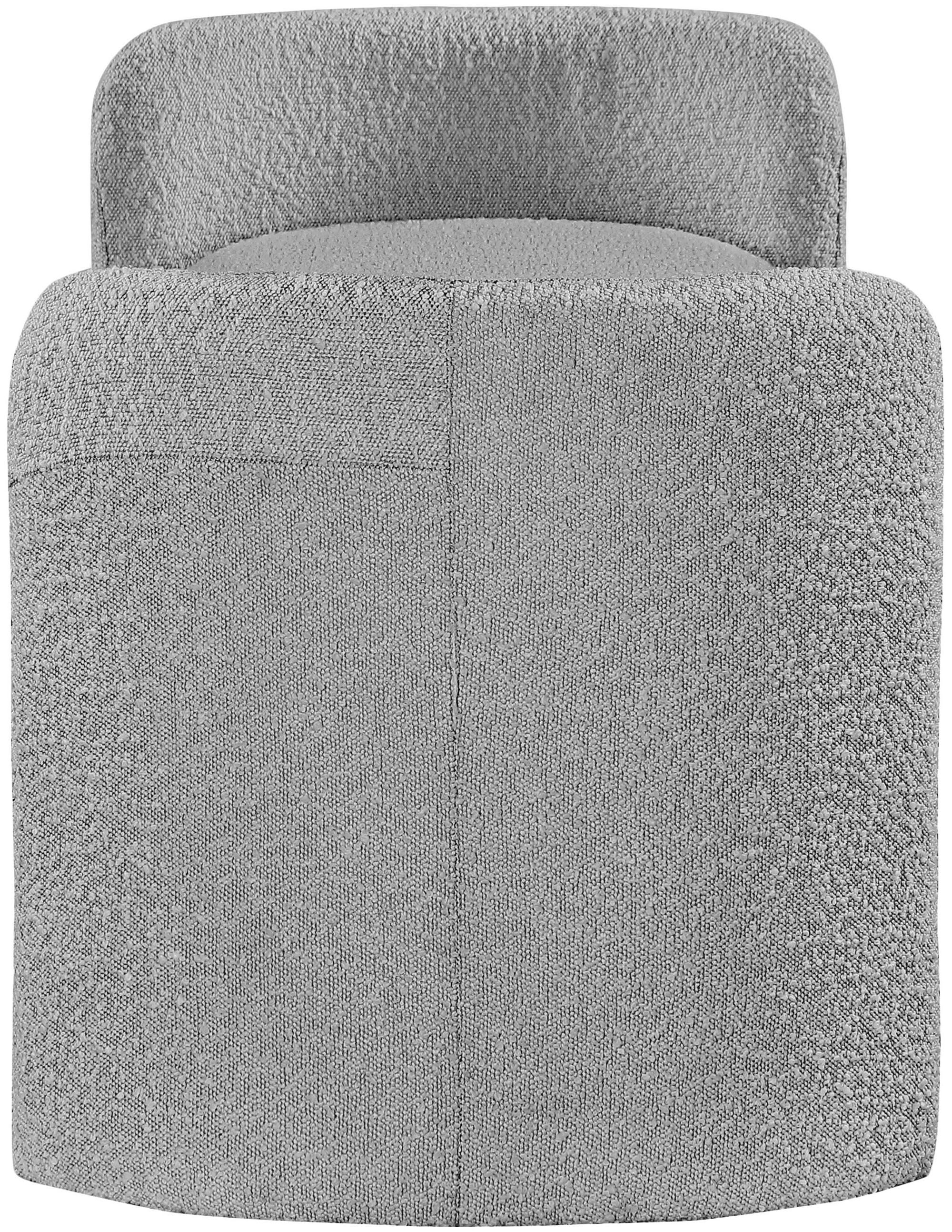 Peyton Boucle Fabric Bench