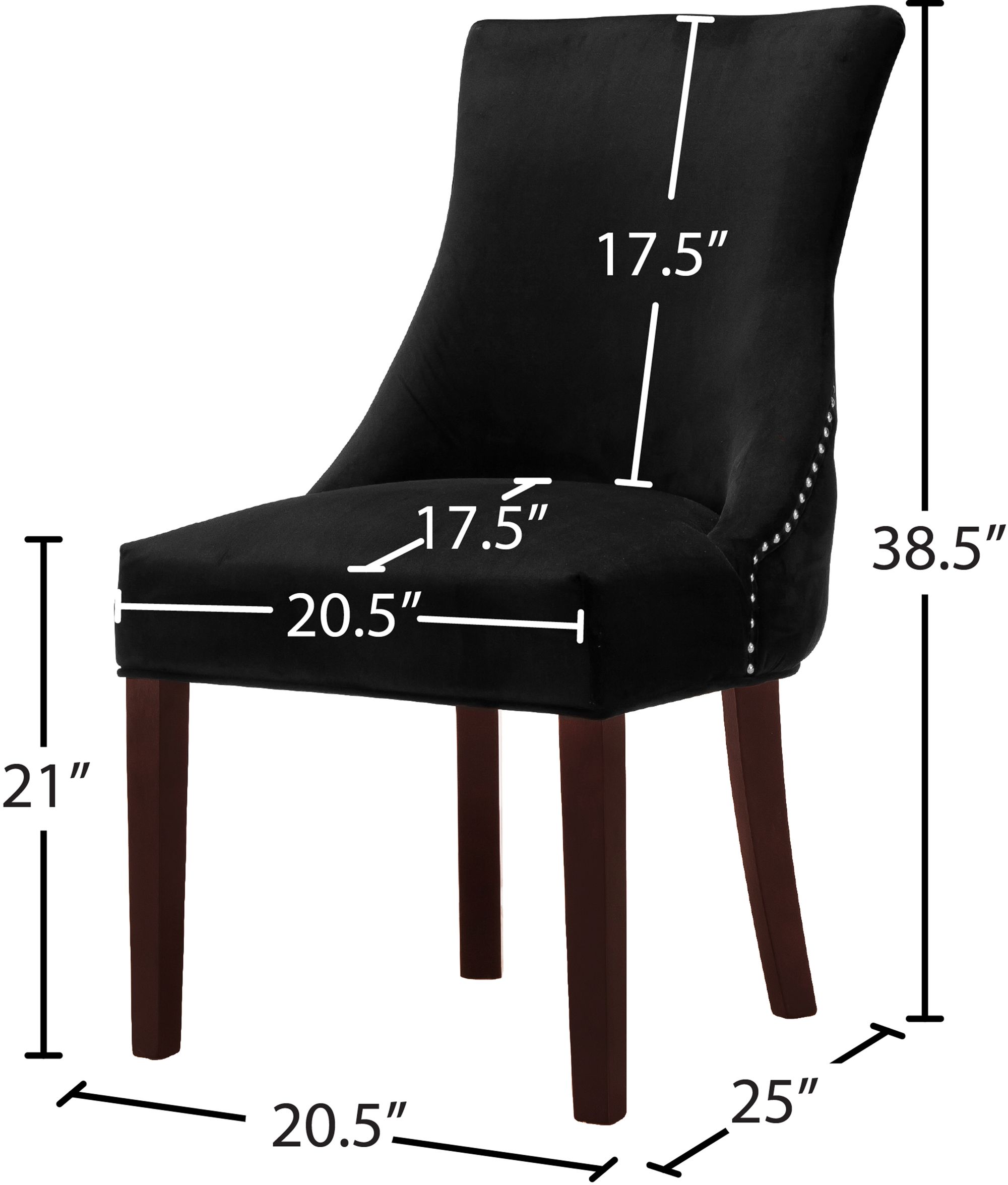 Hannah Velvet Dining Chair