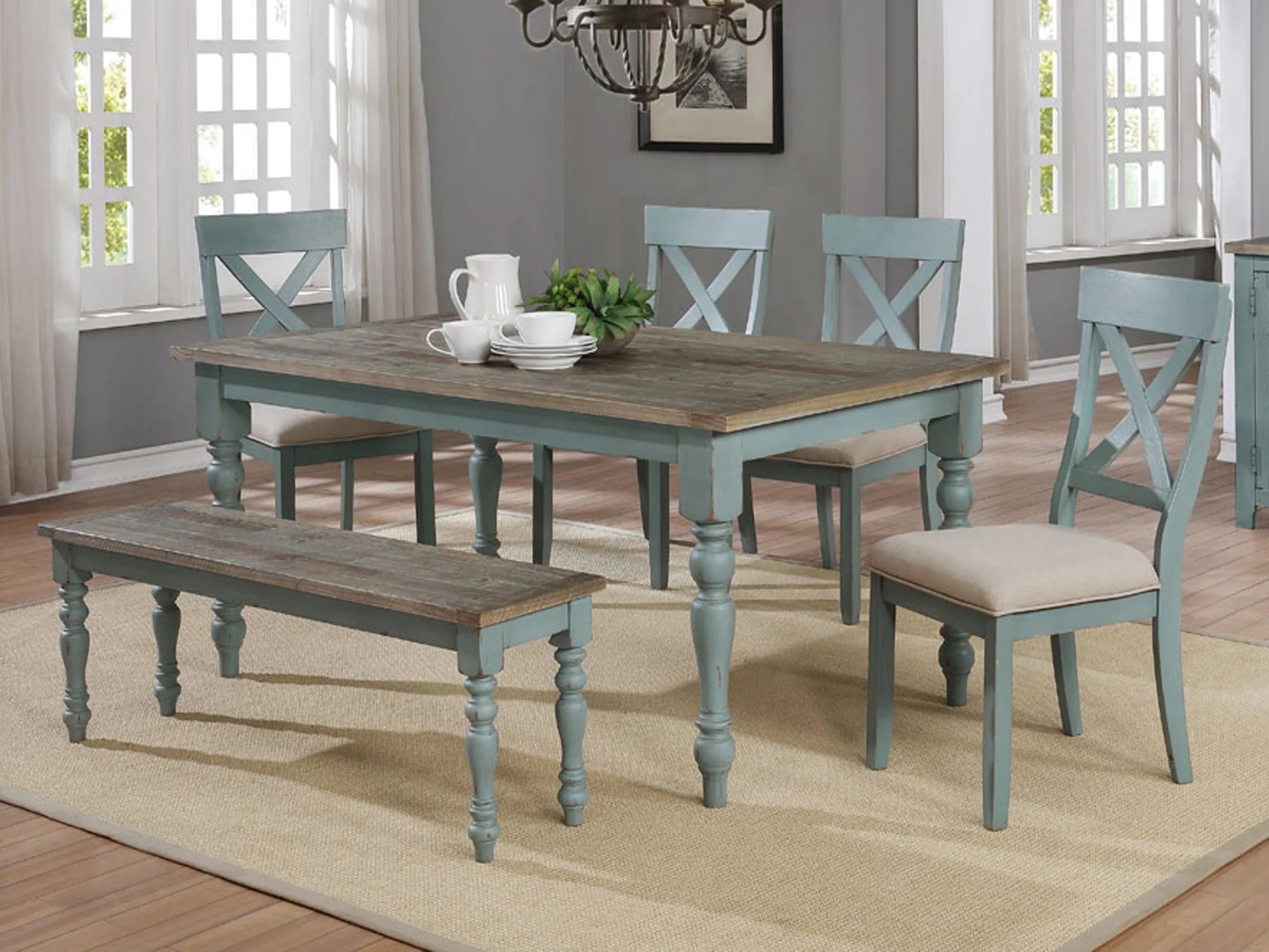 SM Wood Dining Room Set