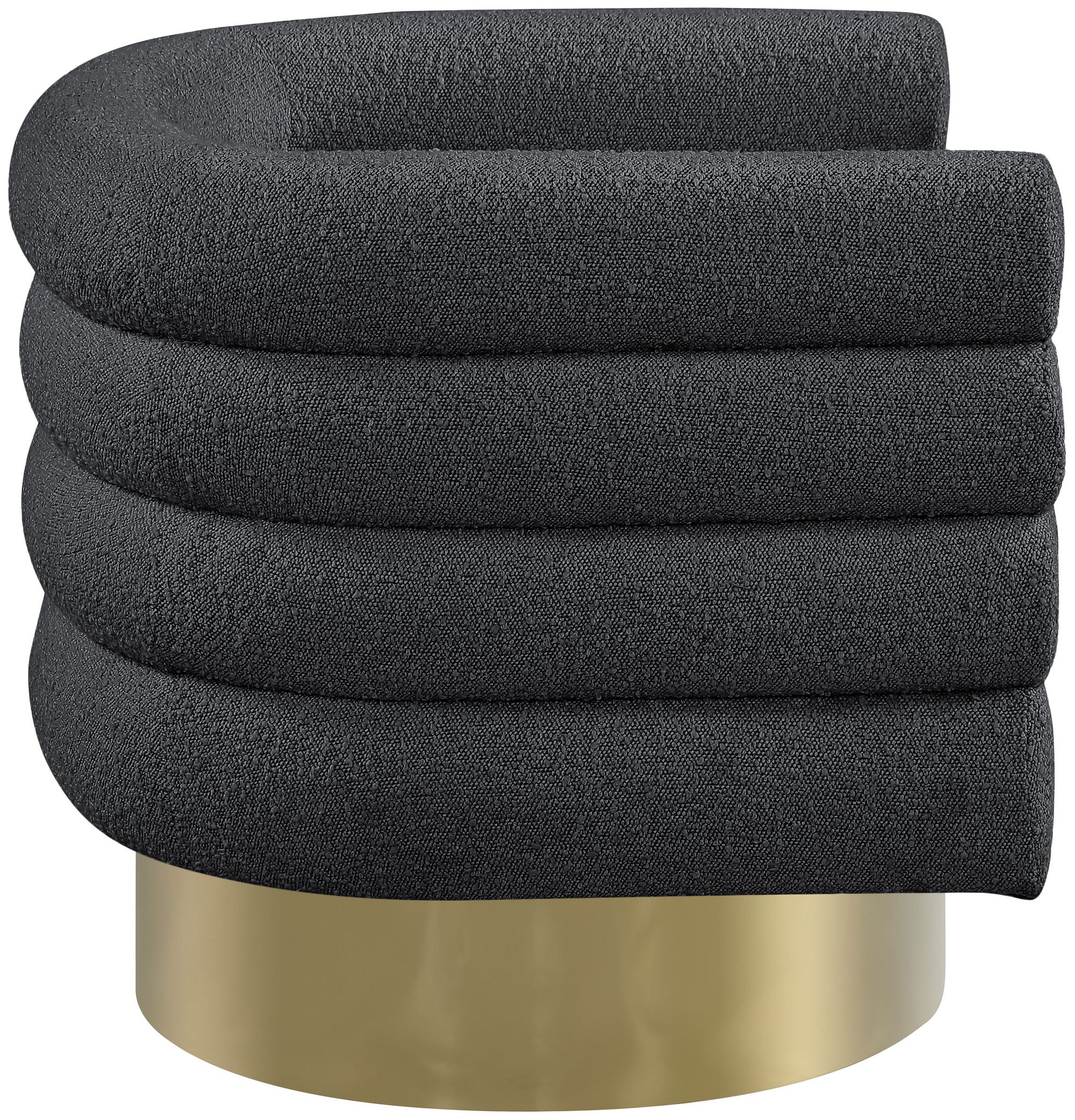 Tessa Boucle Fabric Accent Chair