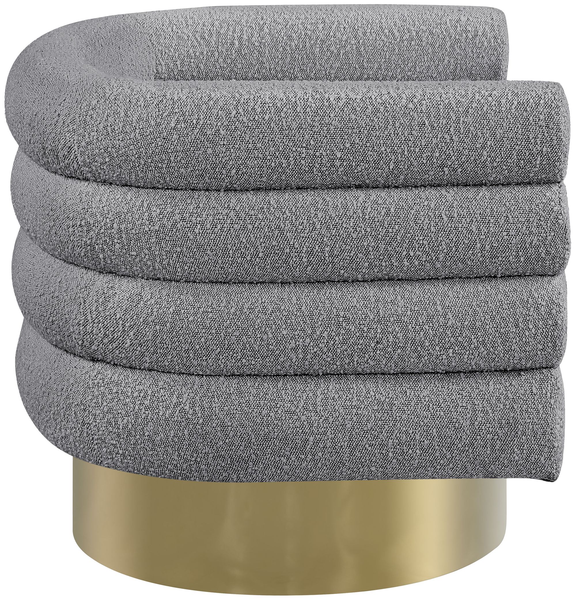 Tessa Boucle Fabric Accent Chair
